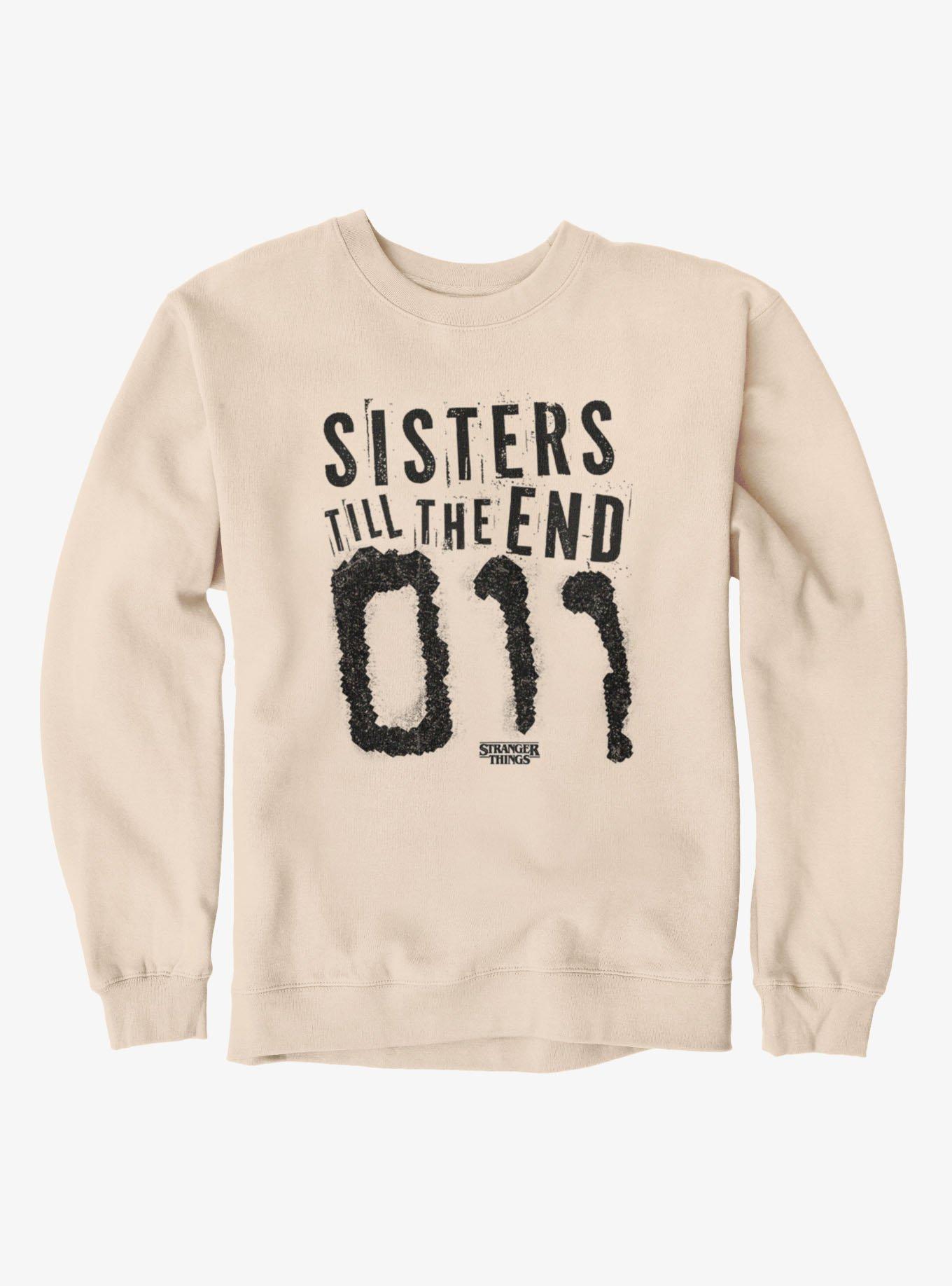 Stranger Things Sisters To The End 011 Sweatshirt, , hi-res