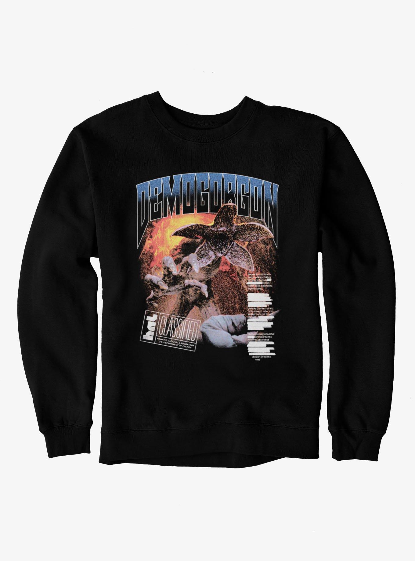 Stranger Things Classified Demogorgon Sweatshirt, , hi-res