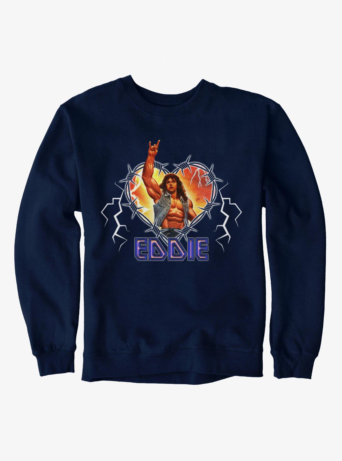 Stranger Things Eddie Metal Love Sweatshirt, , hi-res