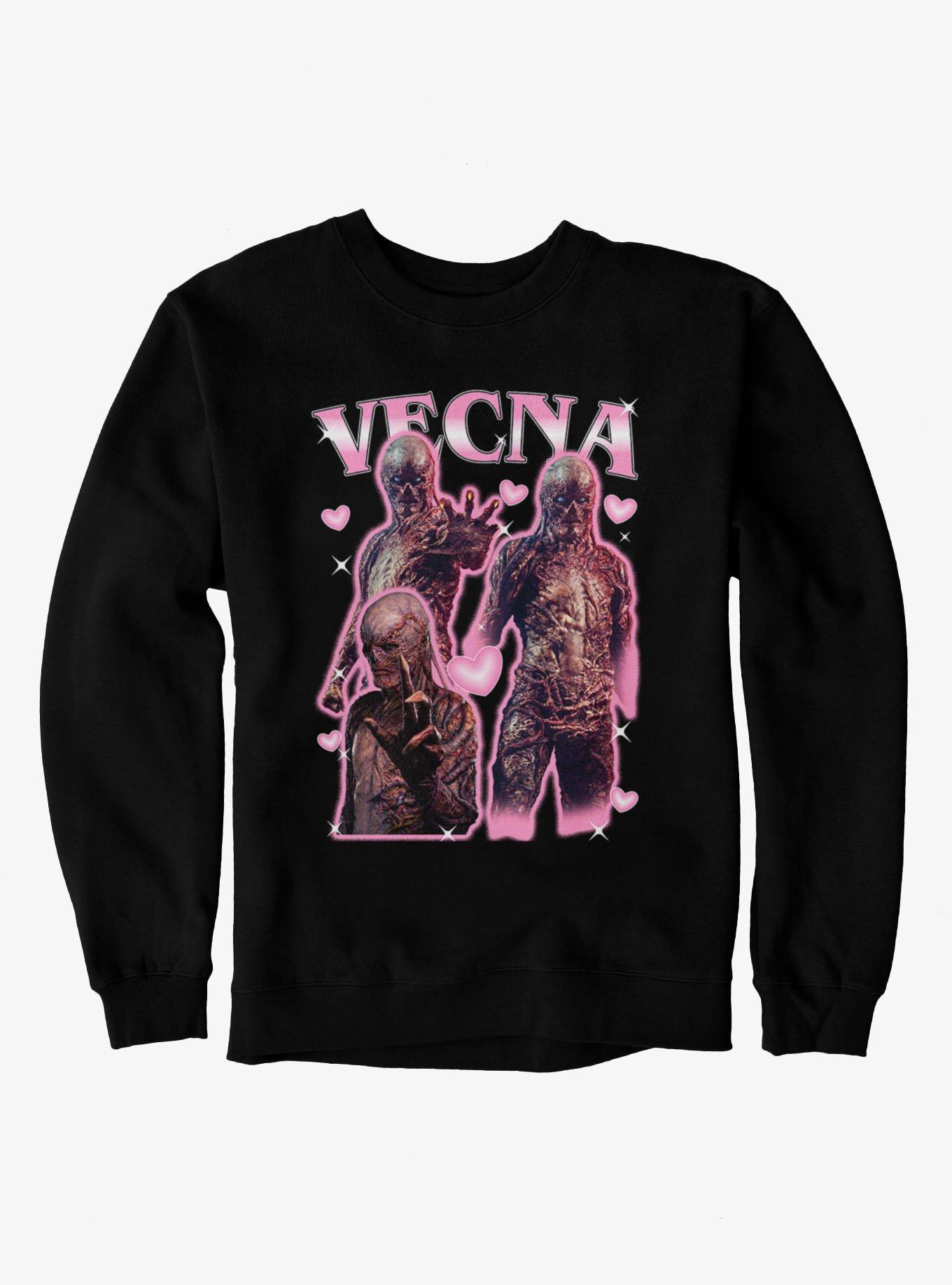 Stranger Things Vecna Love Collage Sweatshirt