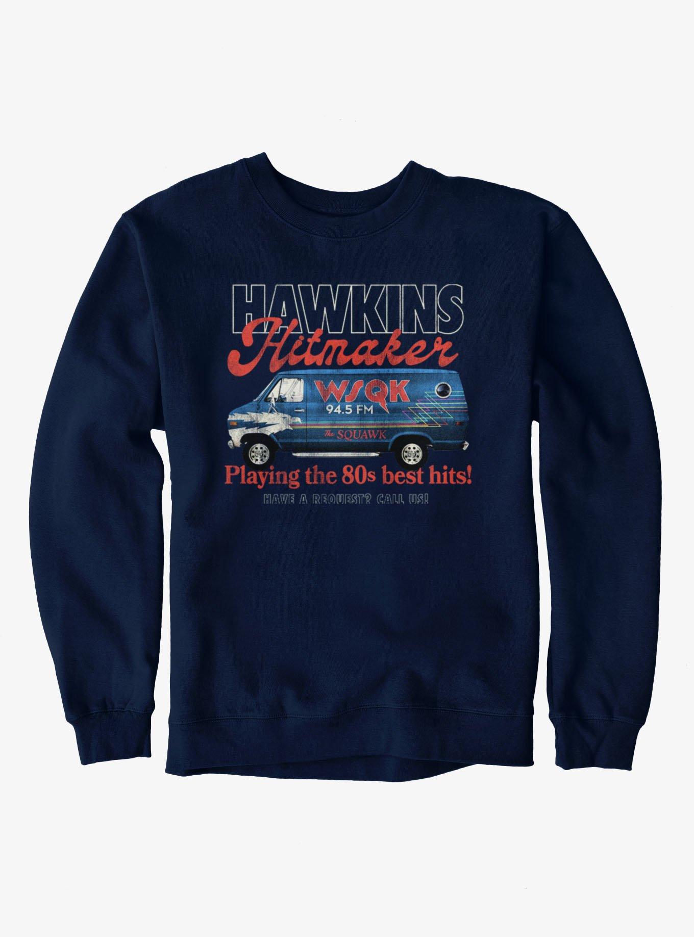 Stranger Things WSQK The 80'S Van Sweatshirt, , hi-res