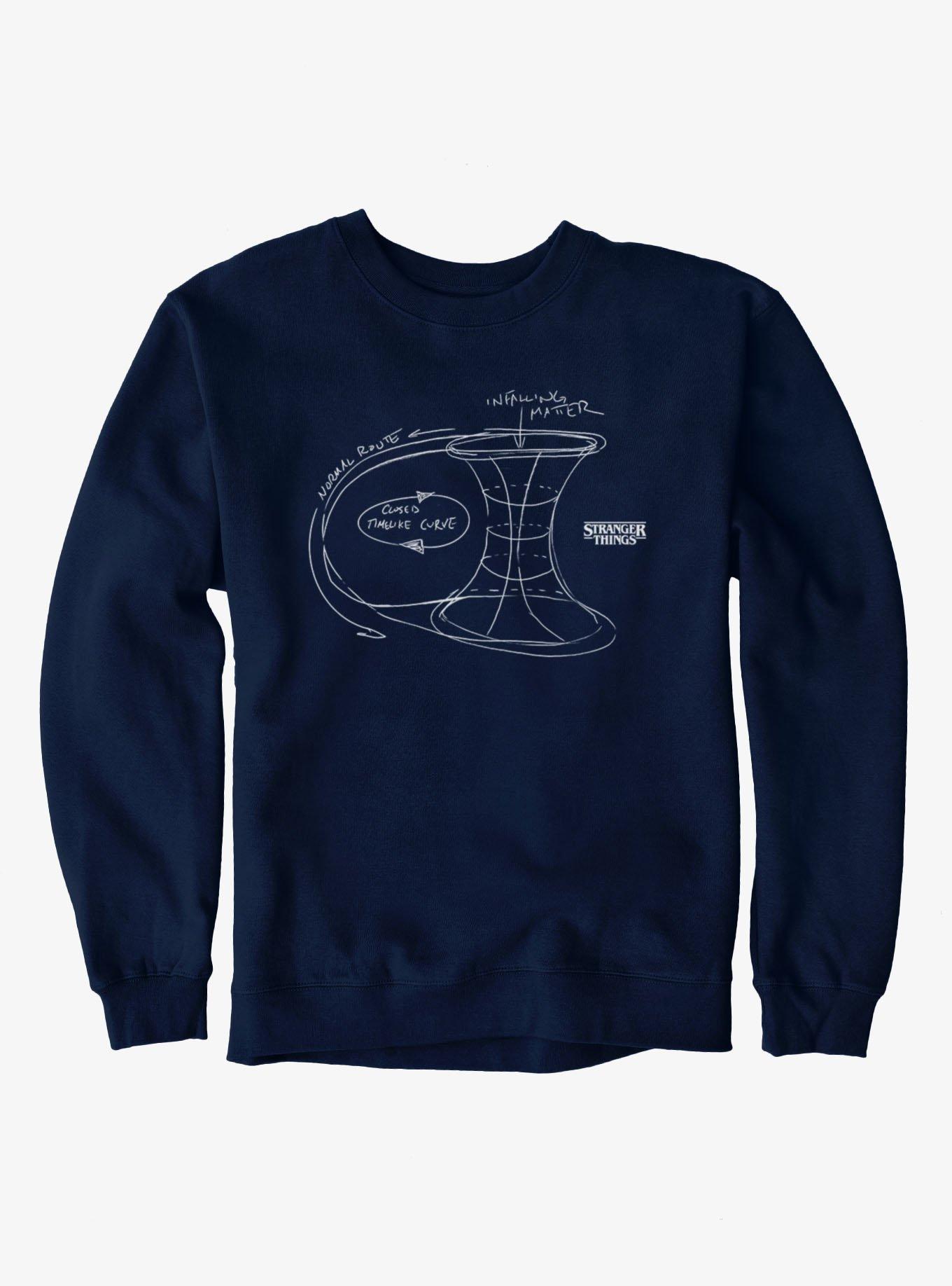 Stranger Things Timewarp Sketch Sweatshirt