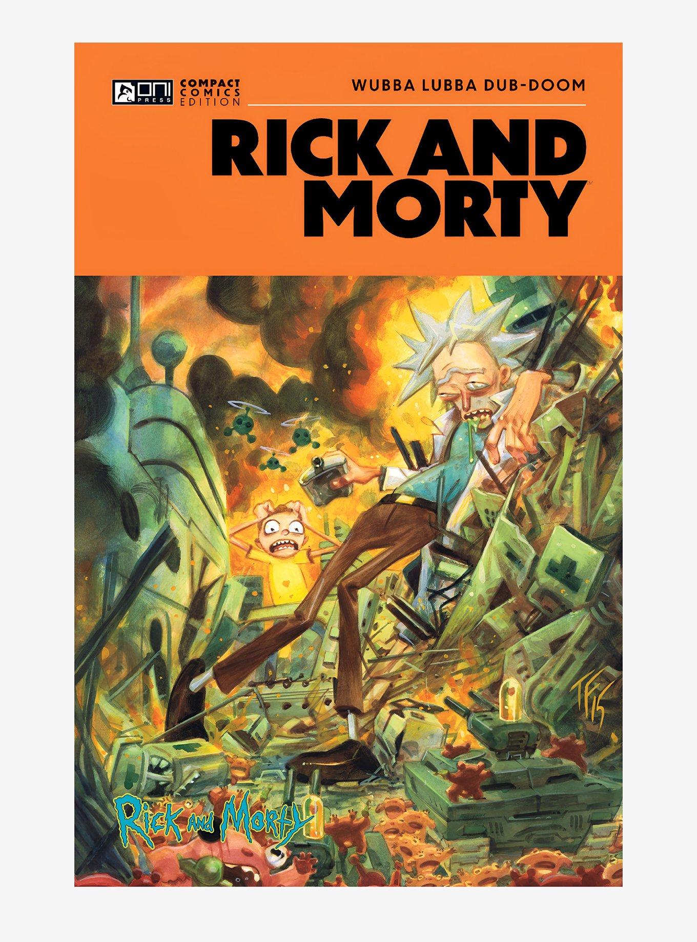 Rick And Morty Oni Compact Comics Edition: Wubba Lubba Dub-Doom Comic, , hi-res