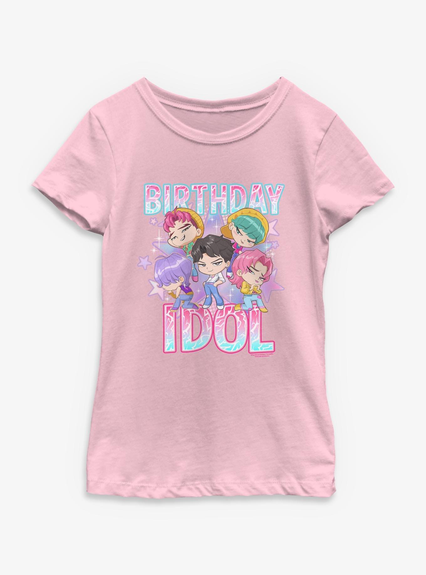KPop Demon Hunters Saja Boys Birthday Idol Youth Girls T-Shirt, , hi-res