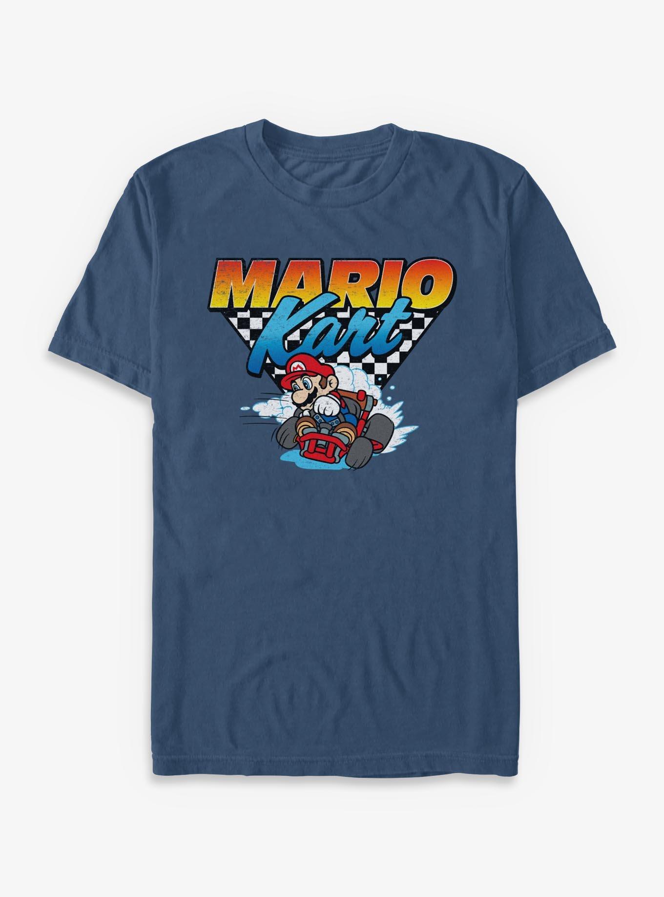 Nintendo Mario Team Driver Mario Kart Garment-Dyed T-Shirt, , hi-res