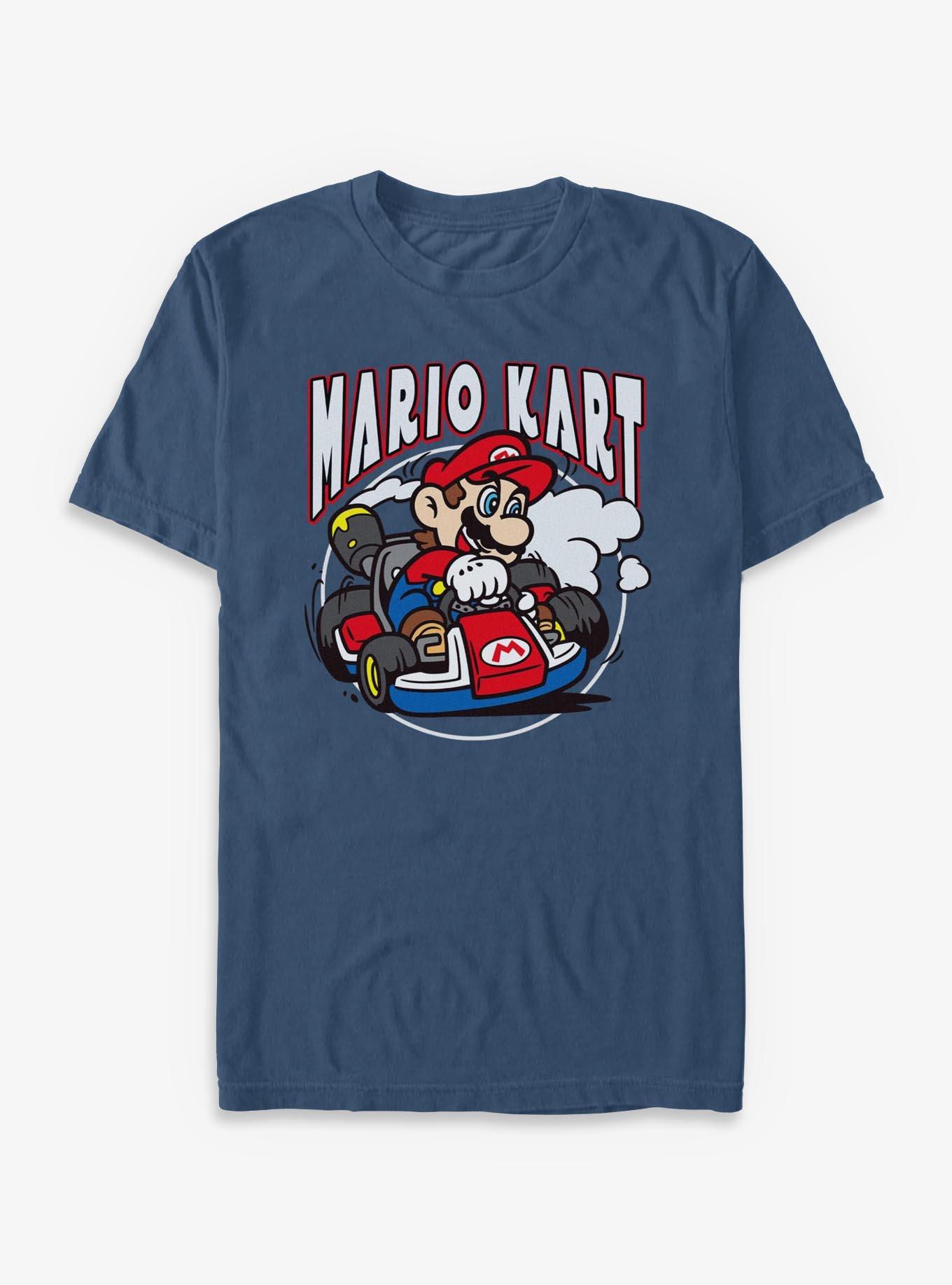 Nintendo Mario Kart Fast Swerve Garment-Dyed T-Shirt, , hi-res