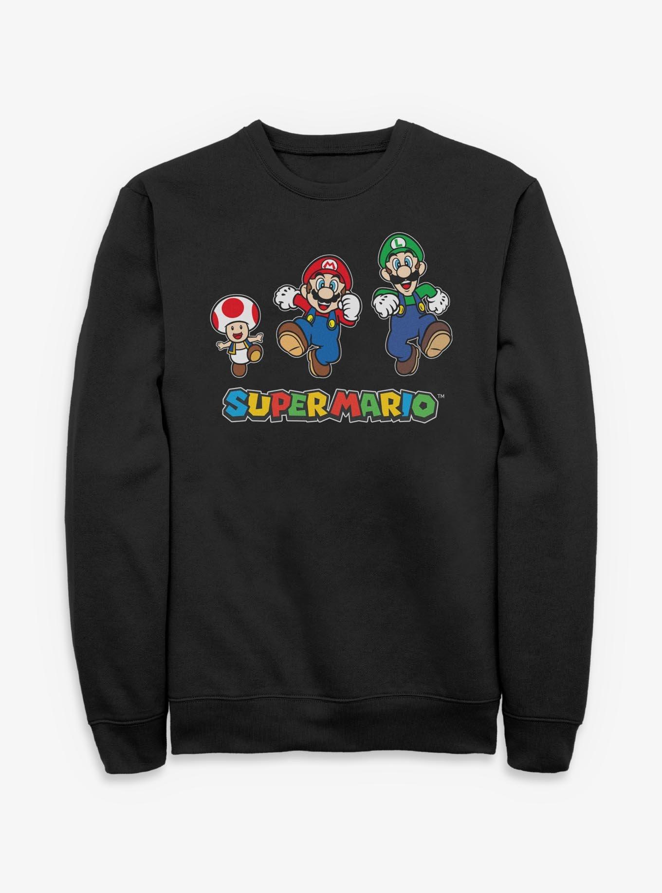 Nintendo Super Mario Run Group Sweatshirt, , hi-res
