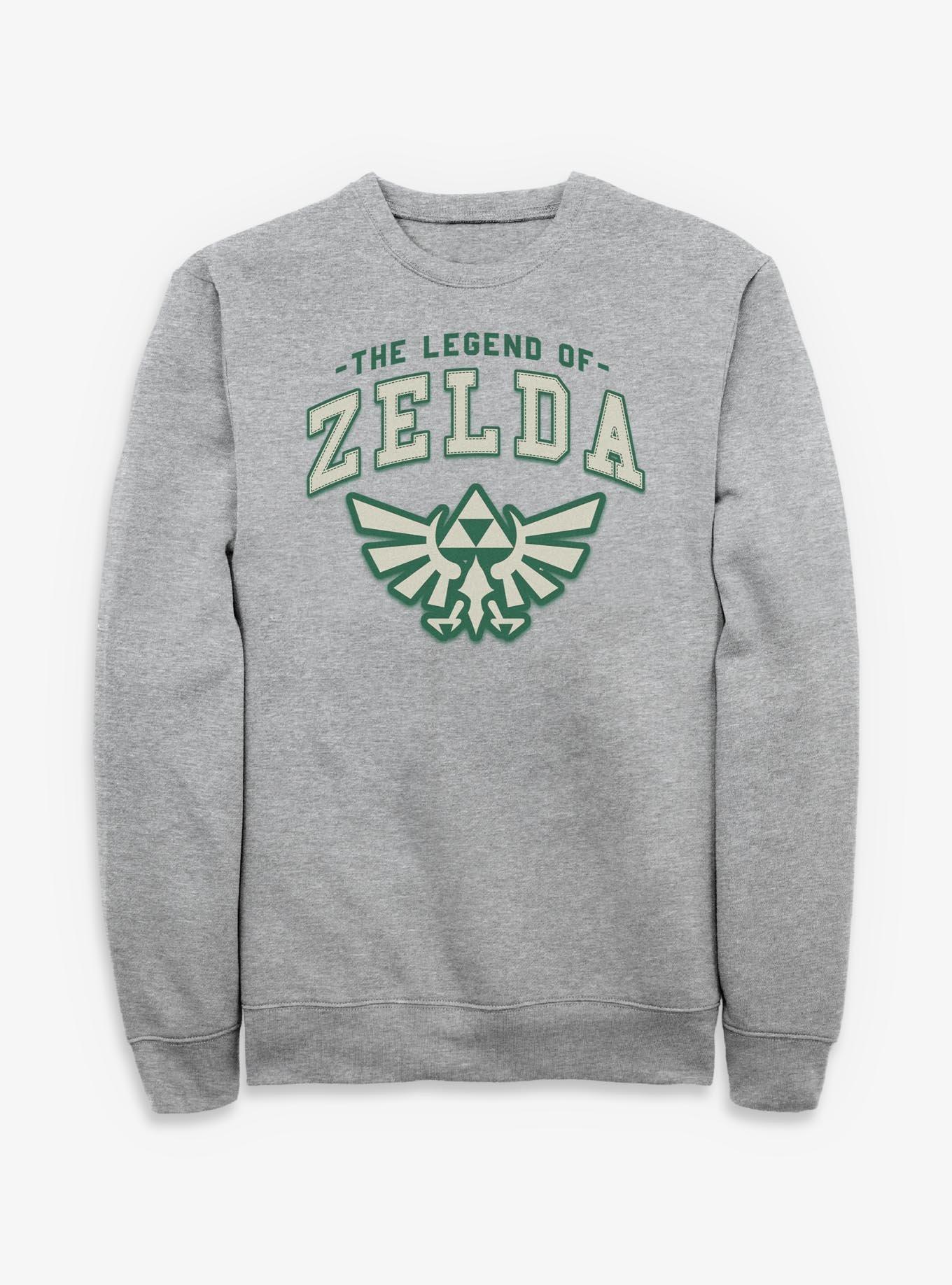 The Legend Of Zelda Badge Icon Sweatshirt, , hi-res