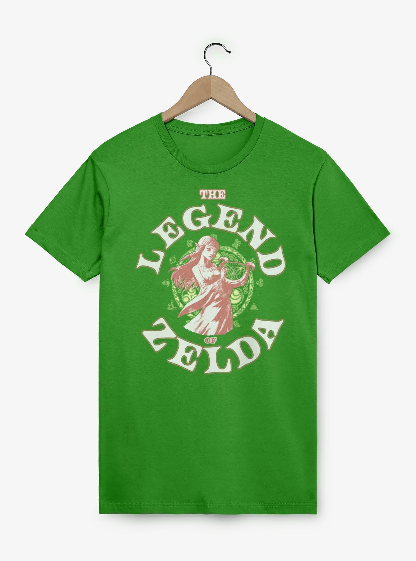 The Legend Of Zelda Fighting Crest Zelda T-Shirt, , hi-res