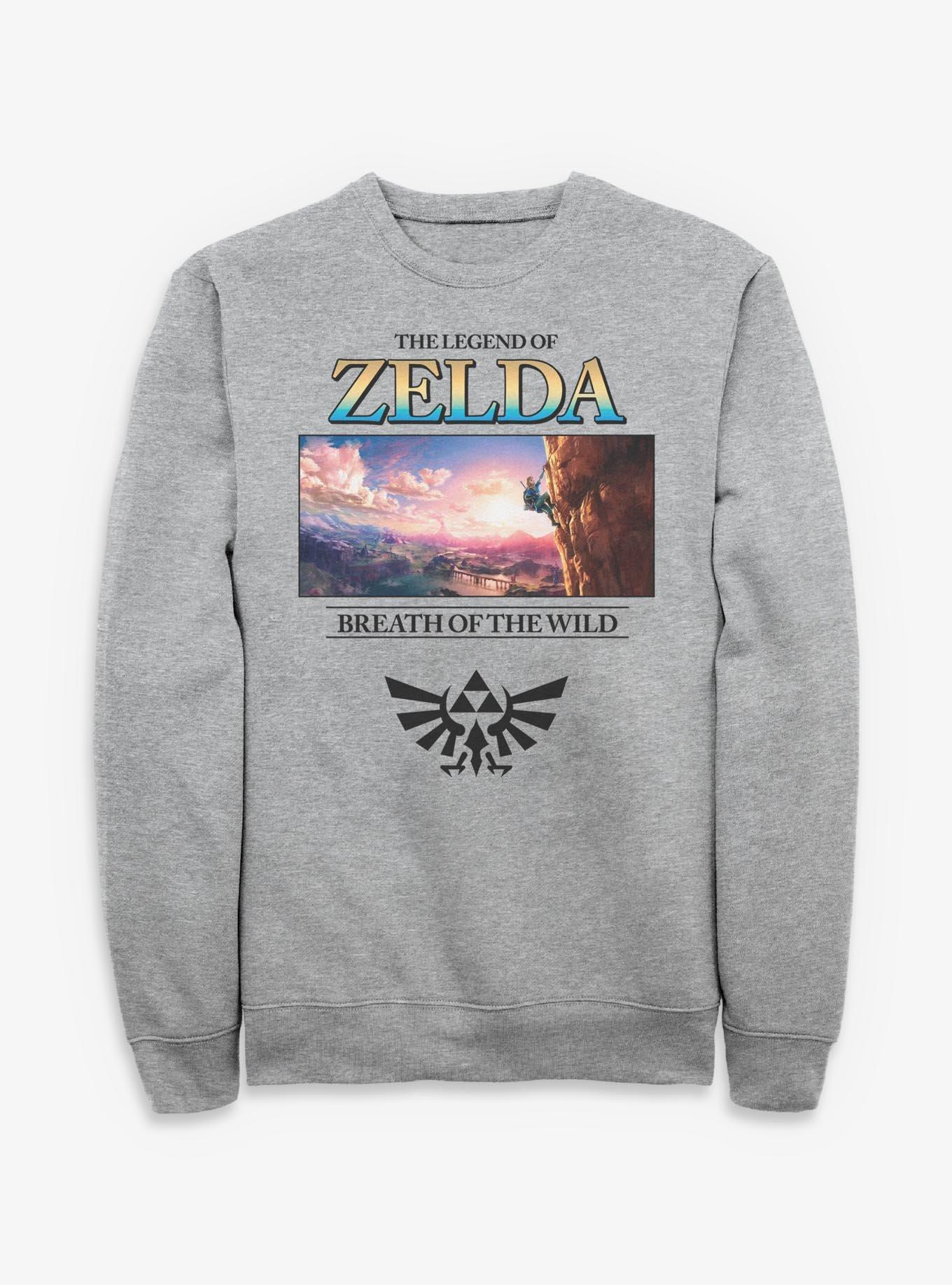 The Legend Of Zelda Breath Wild View Sweatshirt