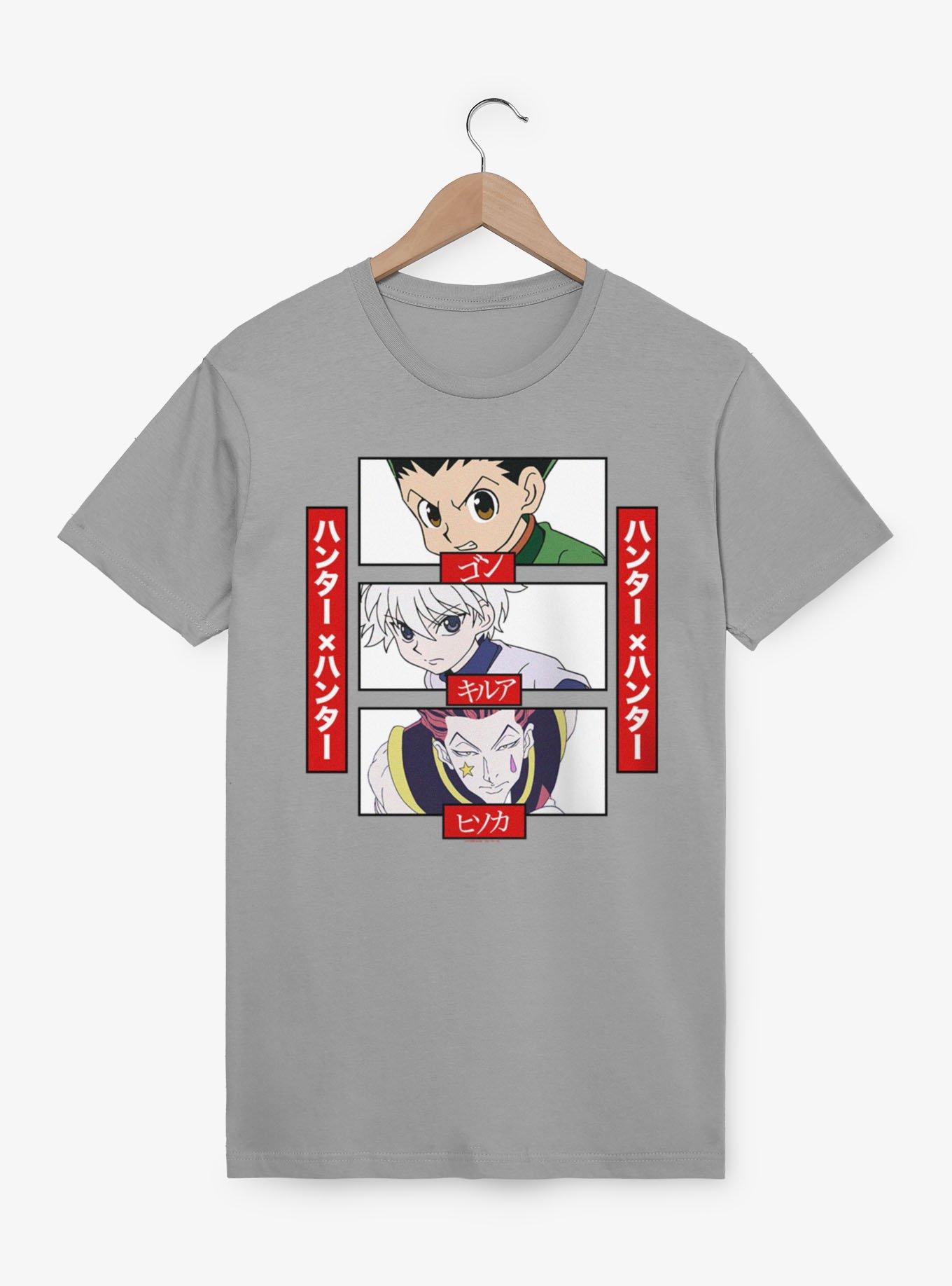 Hunter X Hunter Gon Killua Hisoka Panels T-Shirt, , hi-res