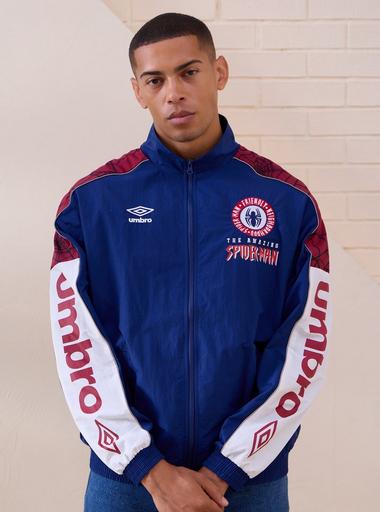 Marvel Spider-Man x Umbro Warm-Up Jacket - BoxLunch Exclusive