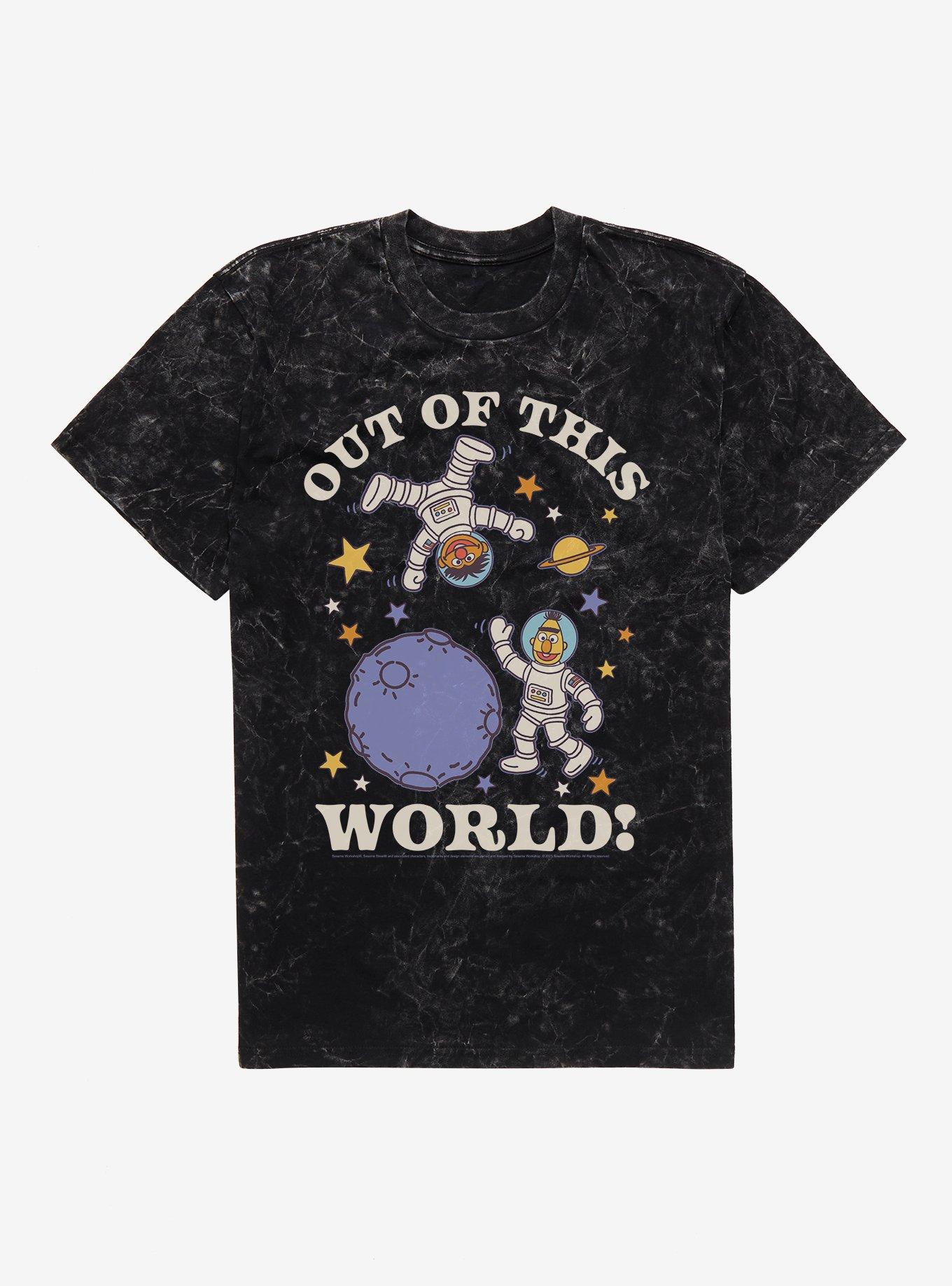 Sesame Street Out Of This World! Mineral Wash T-Shirt, , hi-res