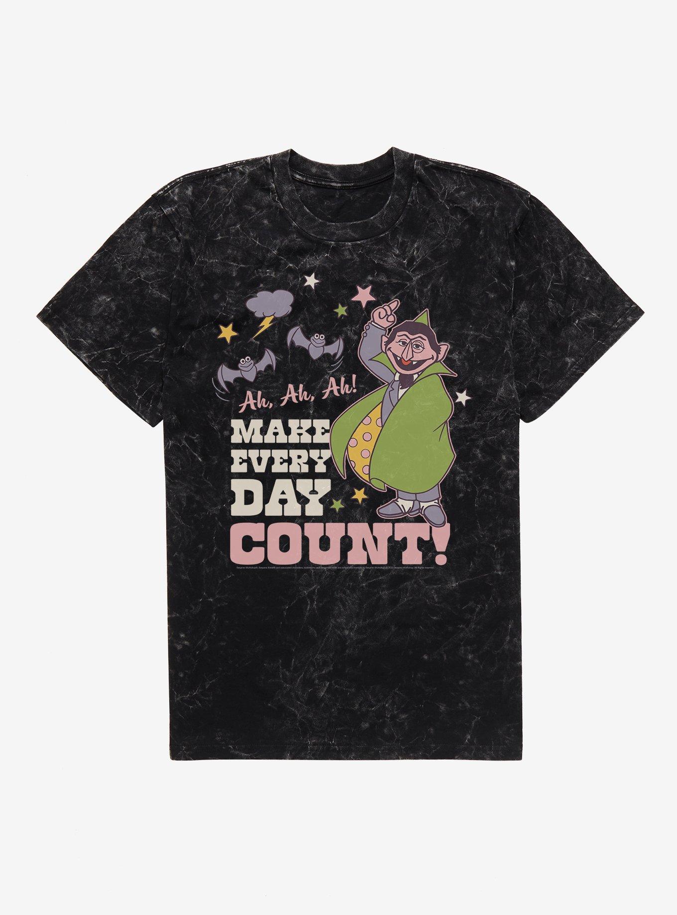 Sesame Street Make Everyday Count! Mineral Wash T-Shirt, , hi-res