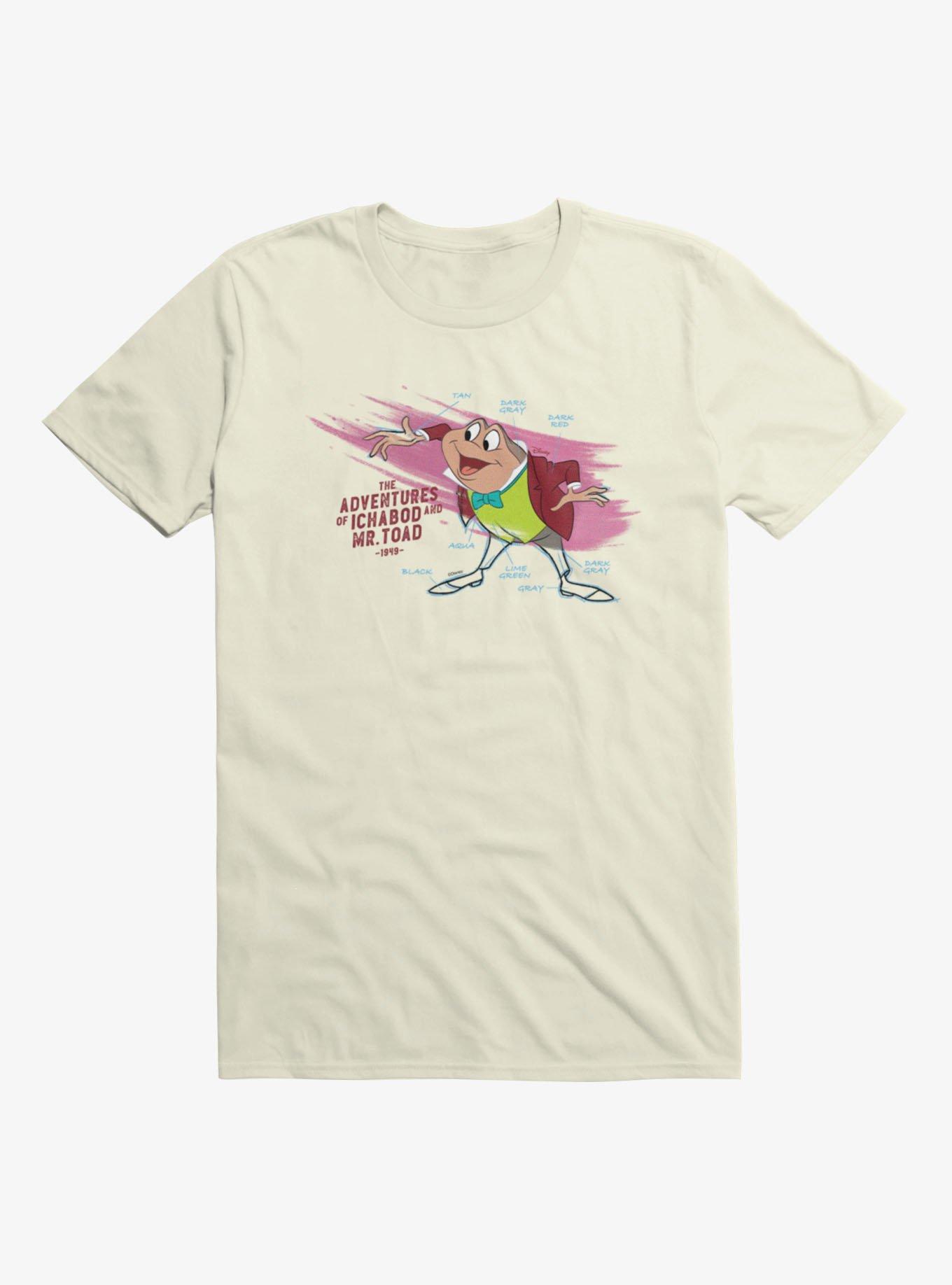 Disney Adventures Of Ichabod And Mr Toad Fit For Adventure T-Shirt, , hi-res