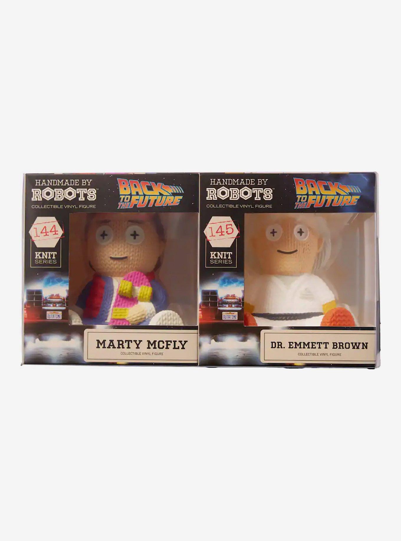 Handmade by Robots Back to the Future Marty & Doc 2-Pack Vinyl Figure, , hi-res