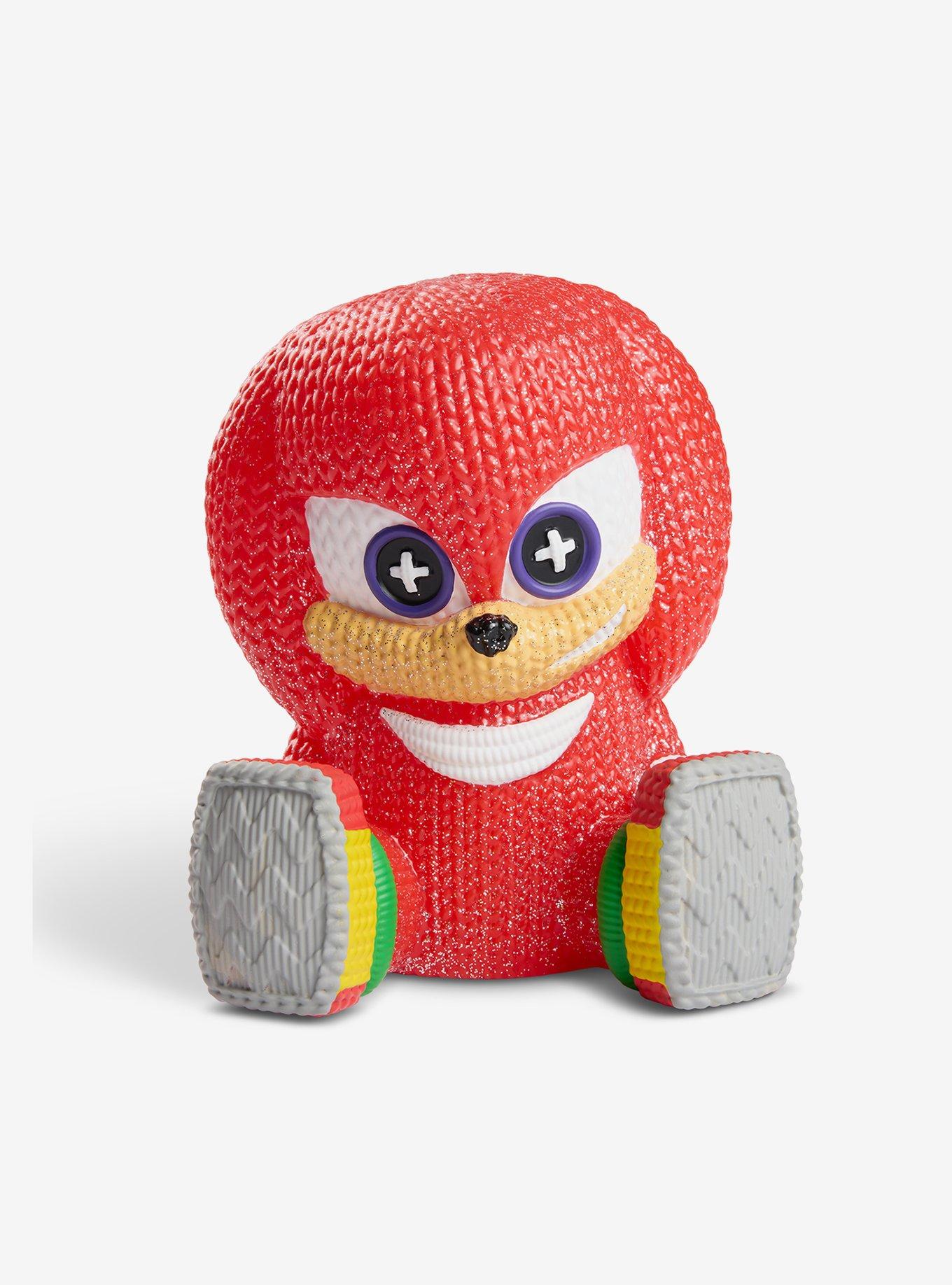 Handmade by Robots Sonic the Hedgehog Knuckles (Glitter) Vinyl Figure, , hi-res
