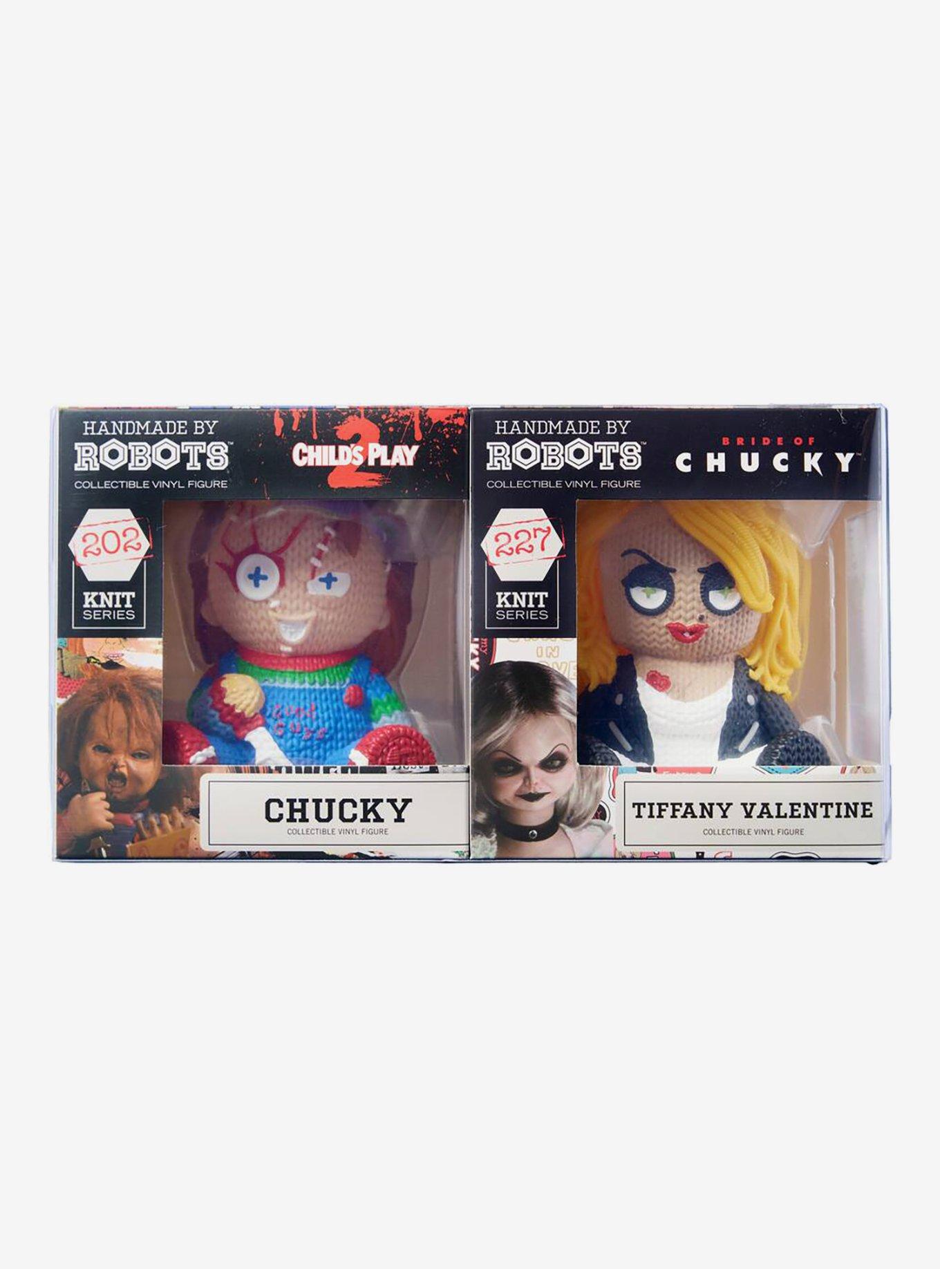 Handmade by Robots Bride of Chucky Chucky & Tiffany 2-Pack Vinyl Figure, , hi-res