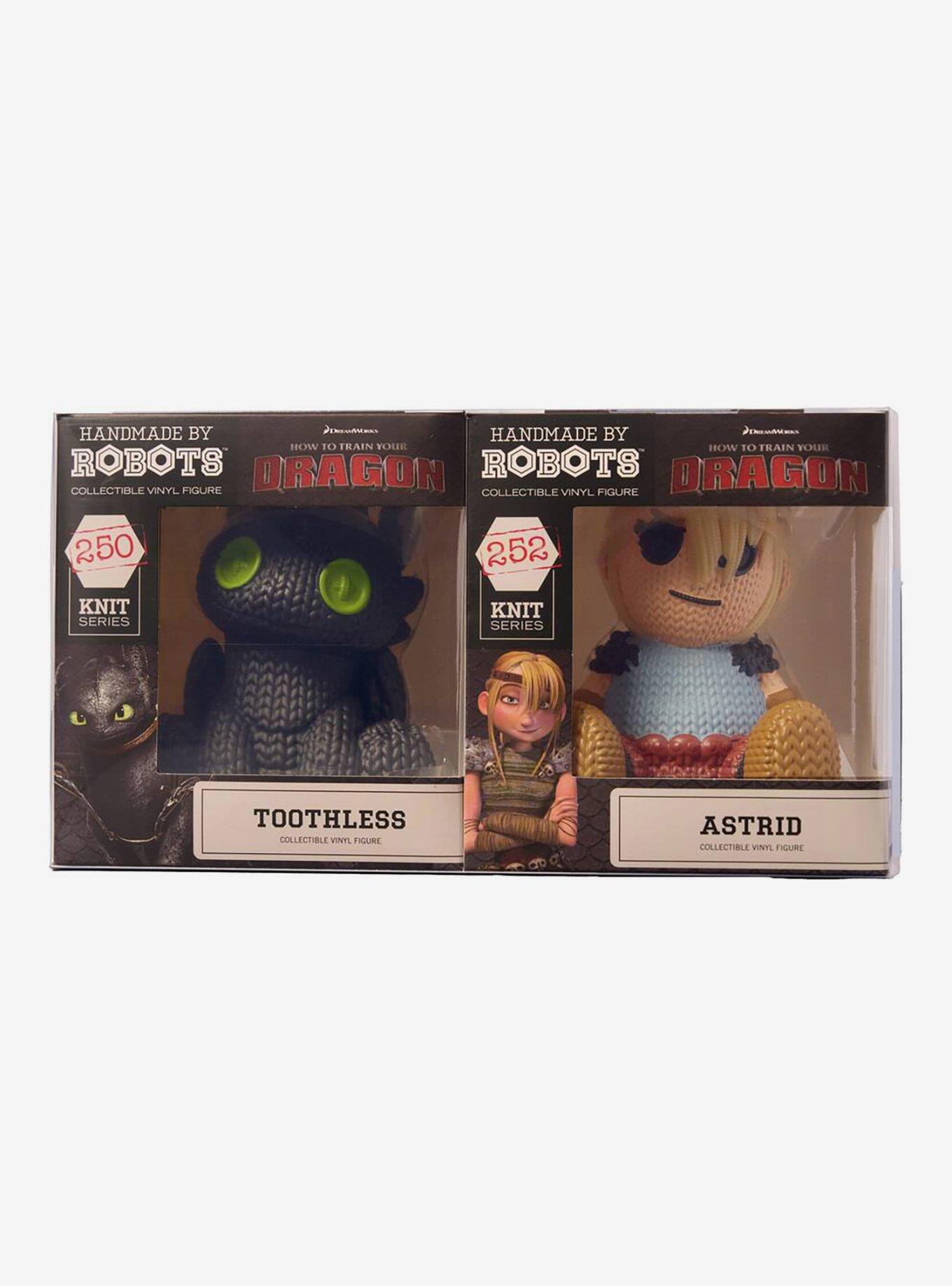Handmade by Robots How to Train Your Dragon Astrid & Toothless 2-Pack Vinyl Figure, , hi-res
