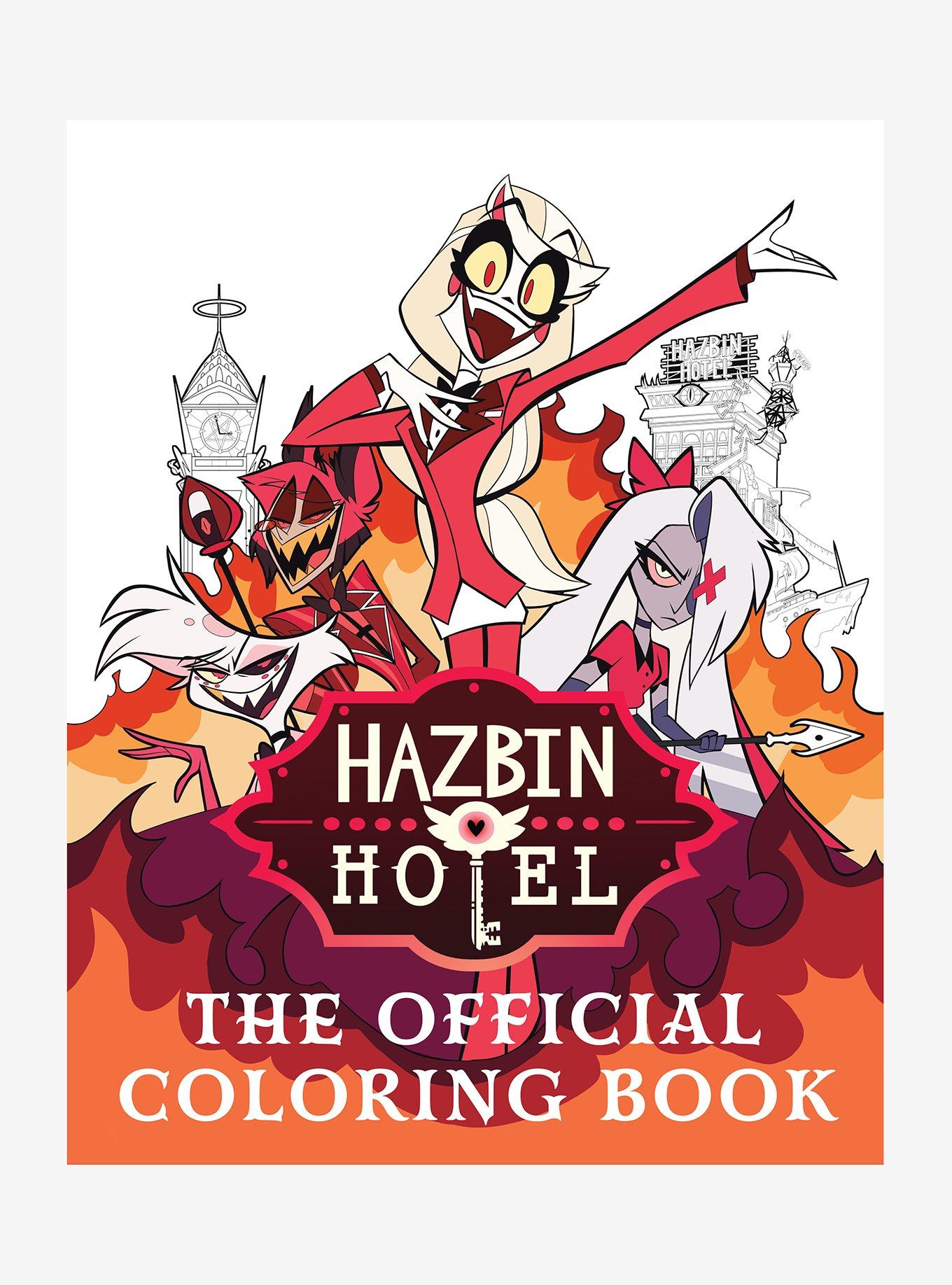 Hazbin Hotel: The Official Coloring Book, , hi-res