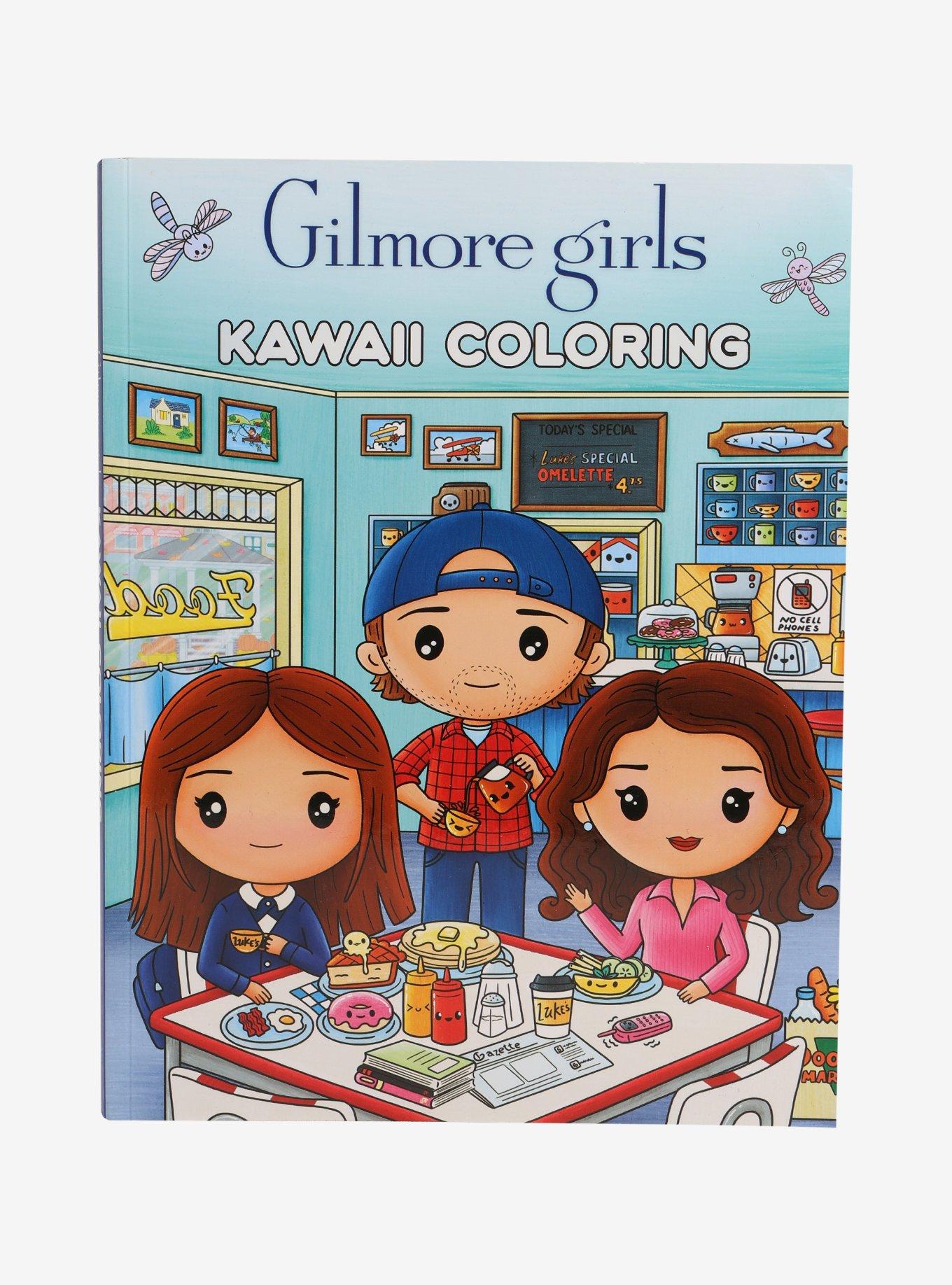 Gilmore Girls Kawaii Coloring Book, , hi-res