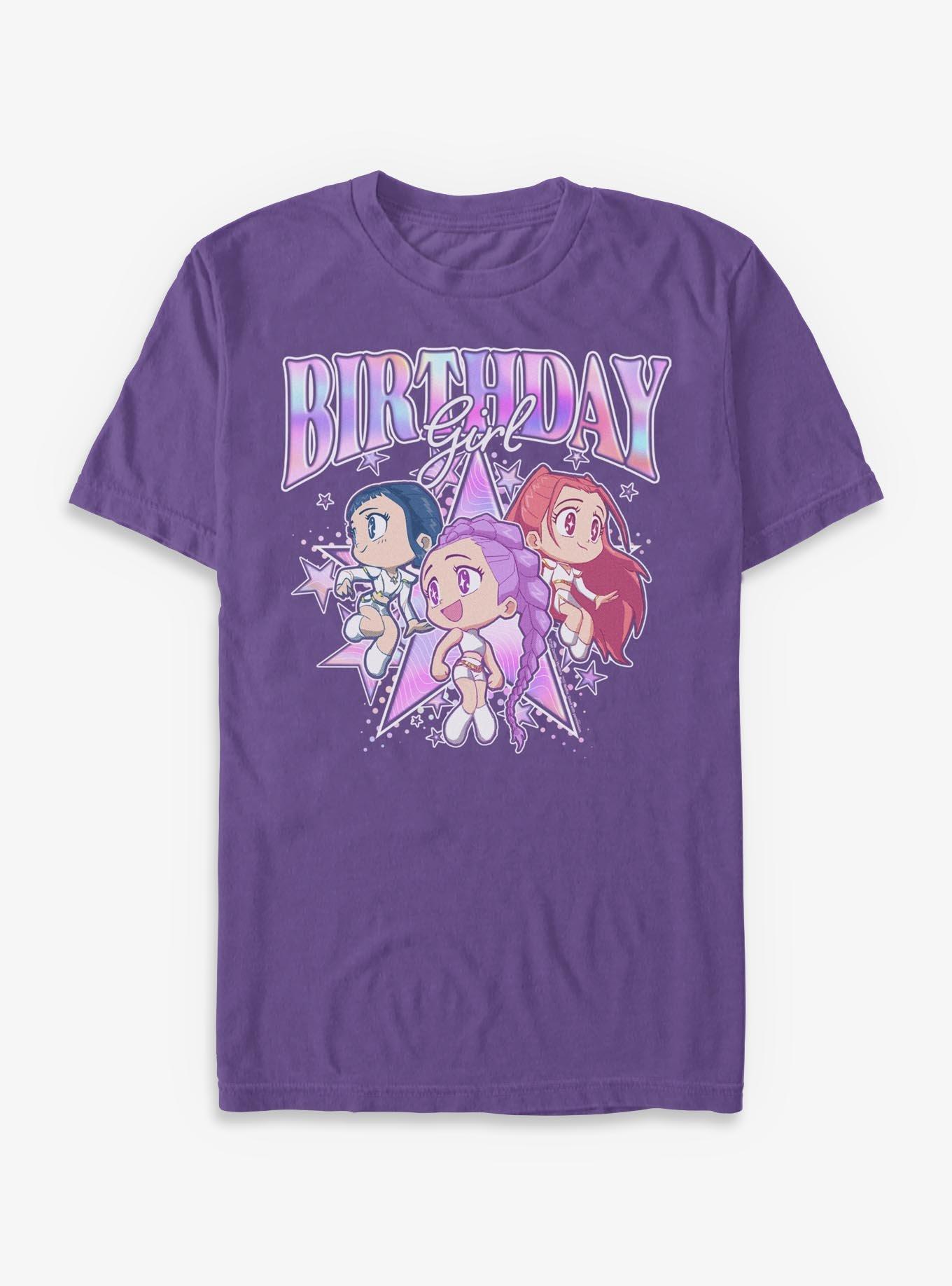 KPop Demon Hunters Huntrix Birthday T-Shirt, , hi-res