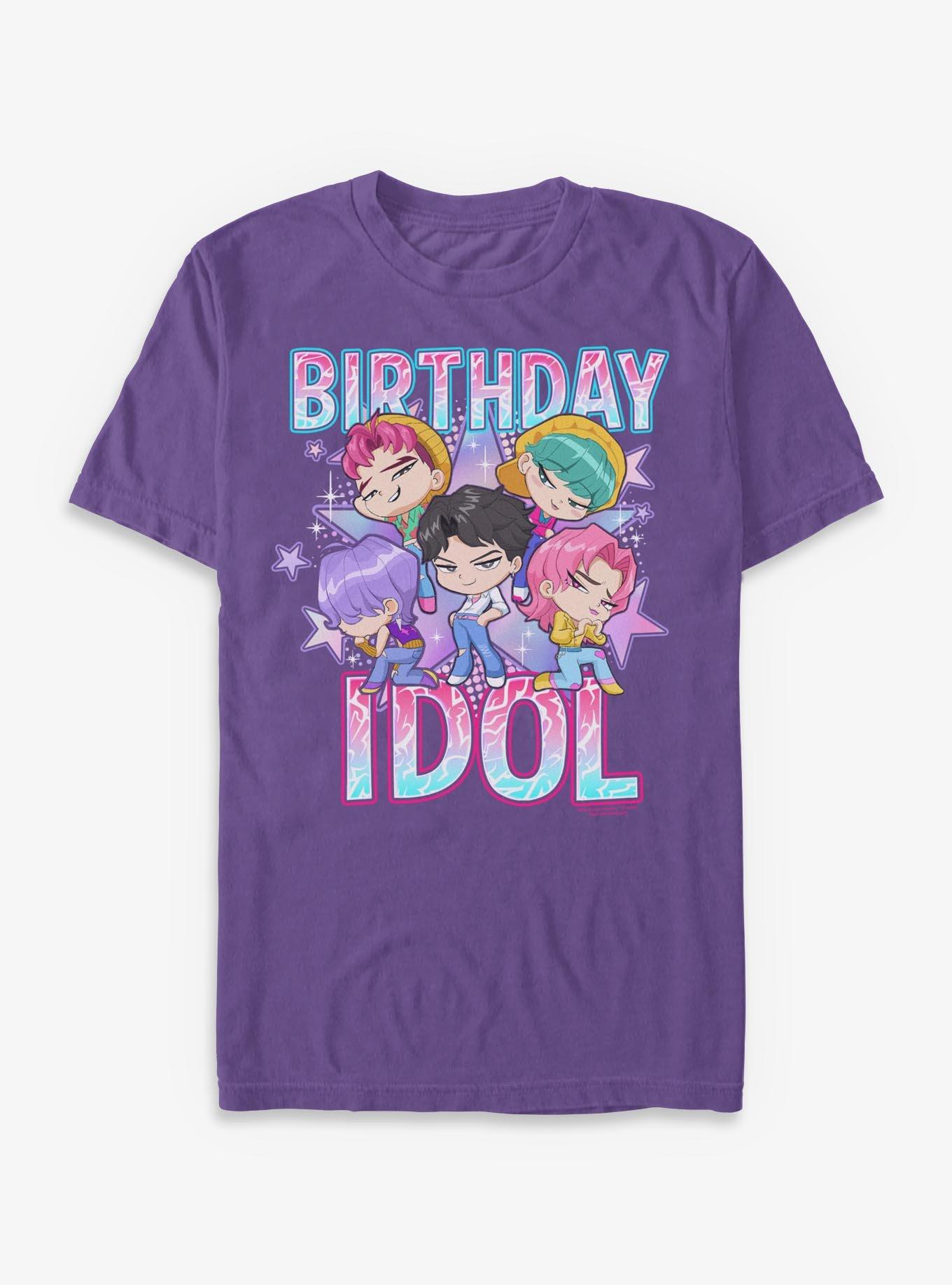 KPop Demon Hunters Saja Boys Birthday Idol T-Shirt, , hi-res