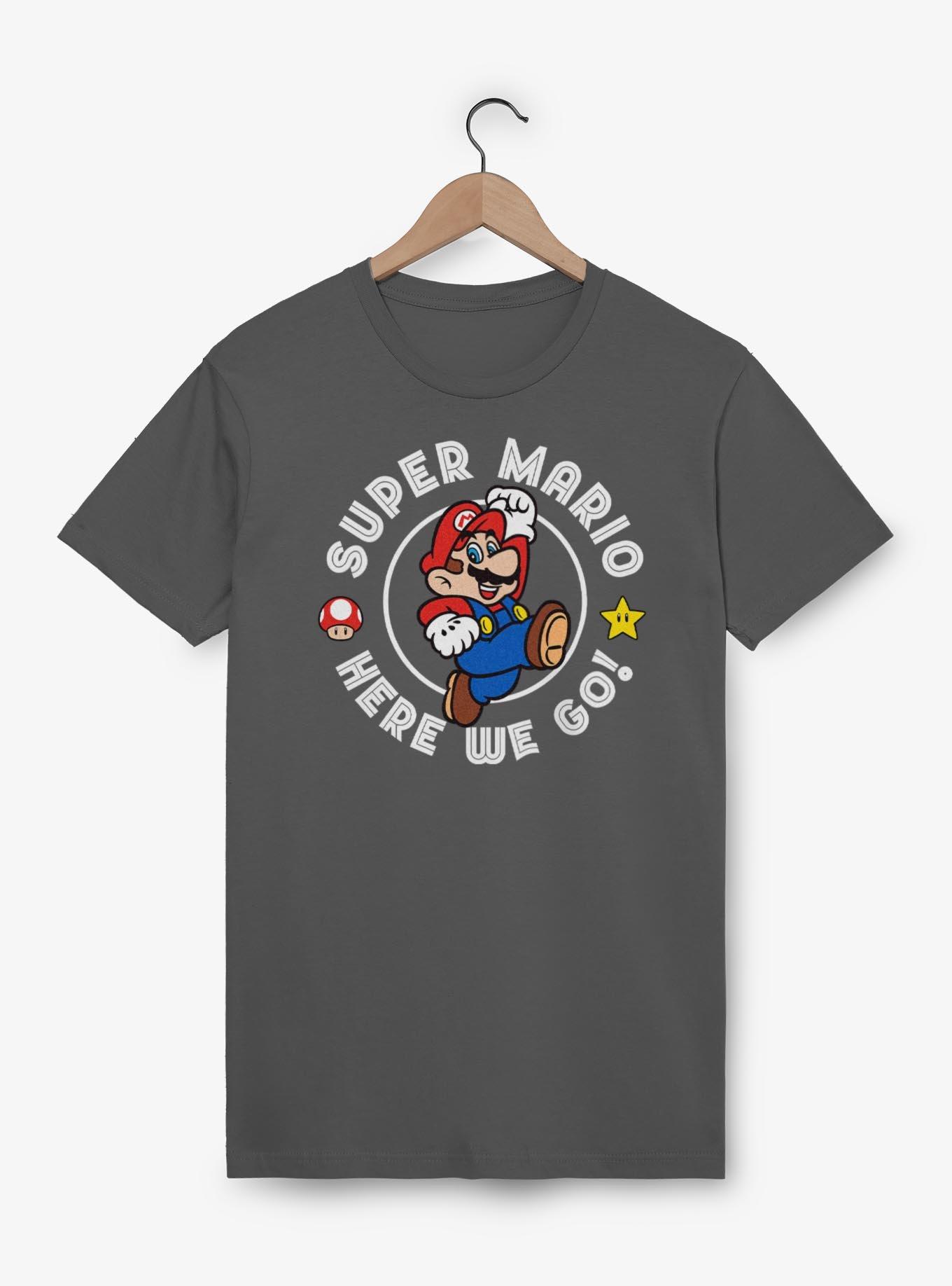 Nintendo Super Mario Here We Go Jump T-Shirt, , hi-res