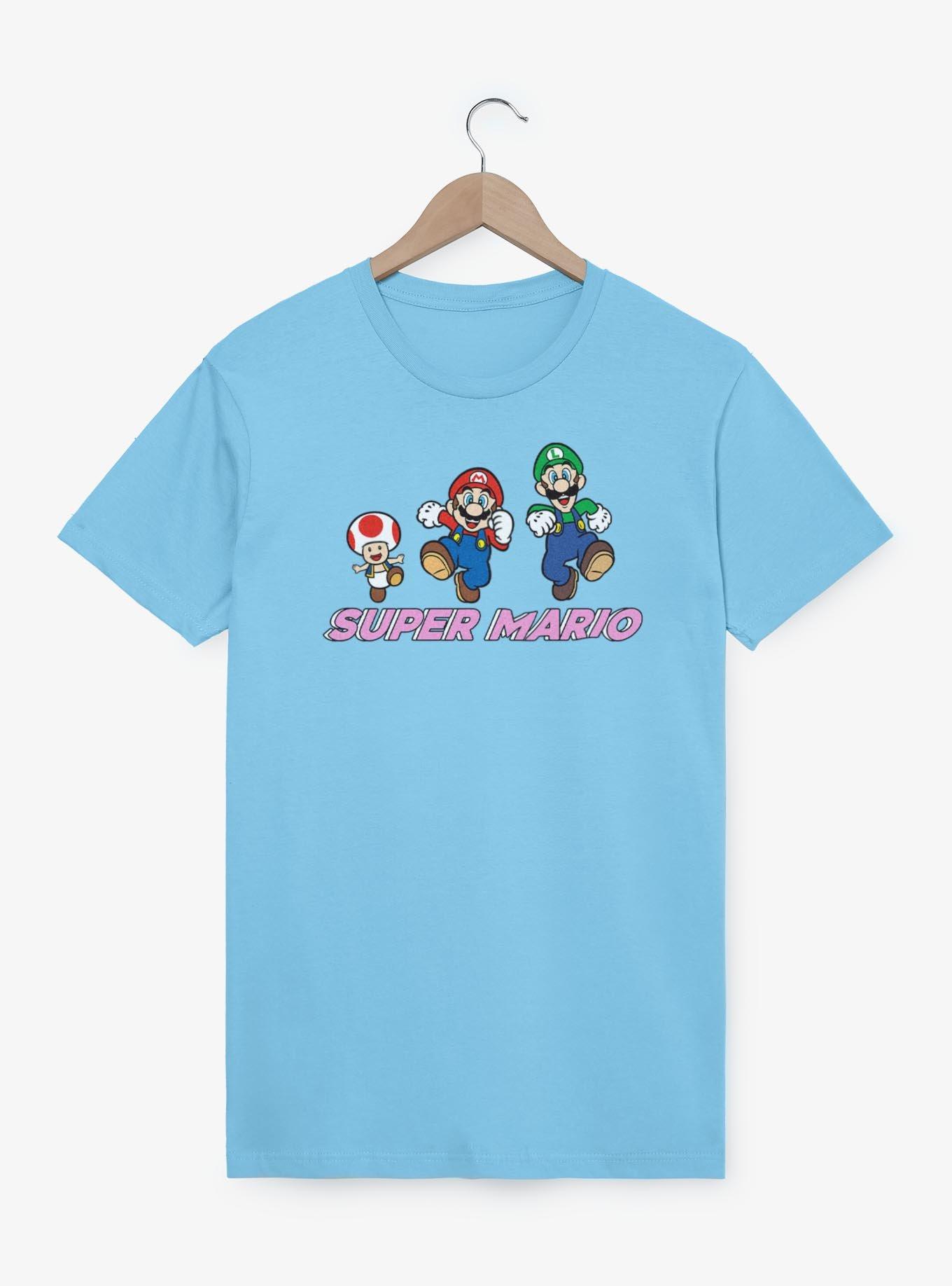 Nintendo Super Mario Group Fun Jump T-Shirt, , hi-res