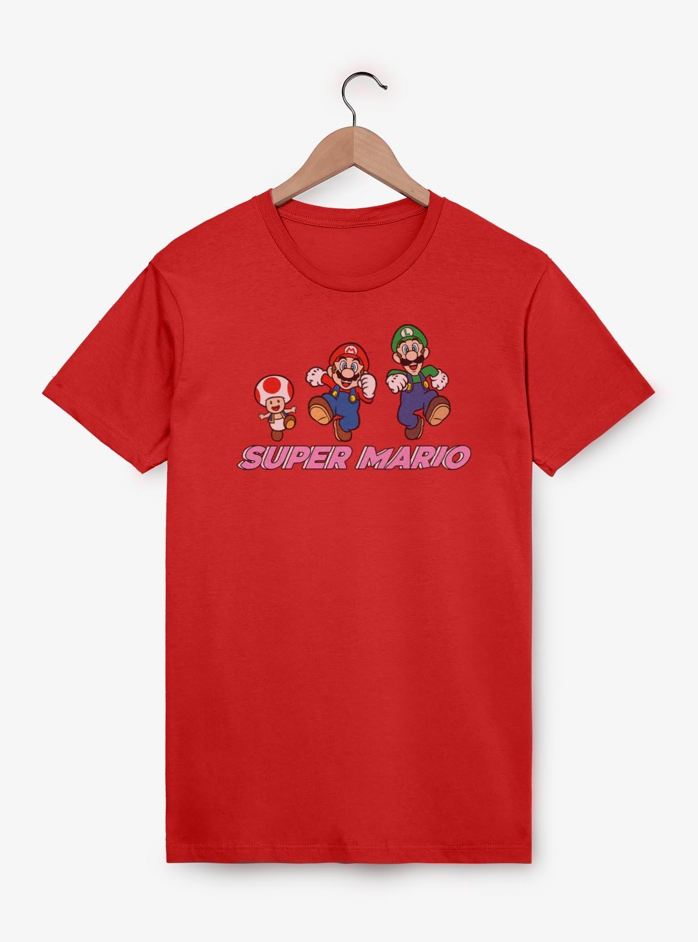 Nintendo Super Mario Group Fun Jump T-Shirt, , hi-res