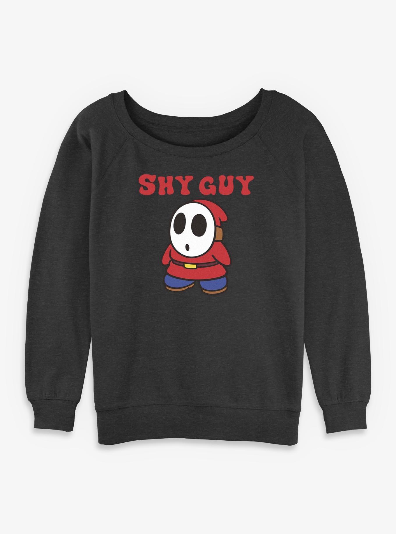 Nintendo Mario Shy Guy Stance Womens Slouchy Sweatshirt, , hi-res