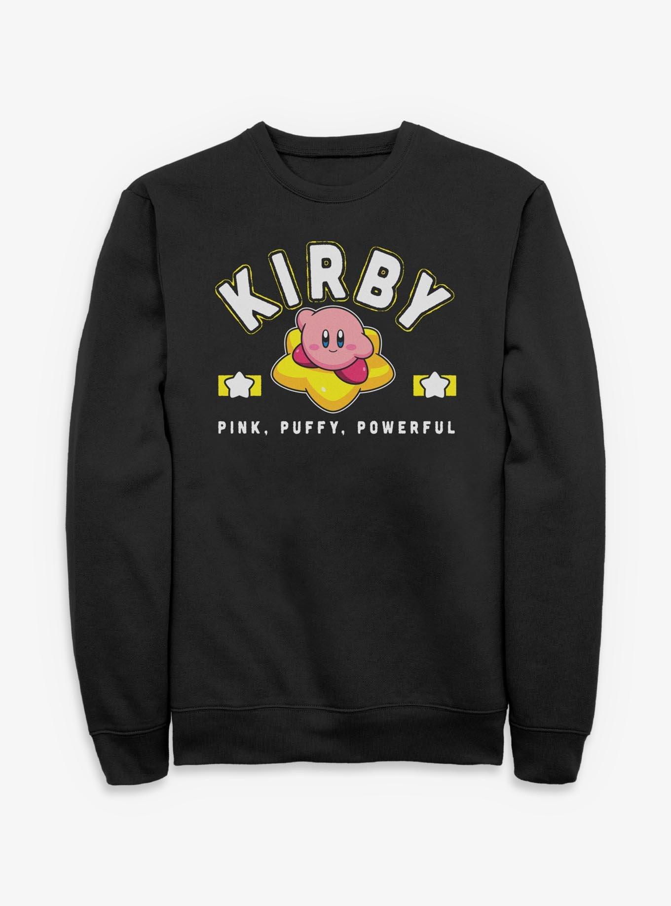 Nintendo Kirby Star Pink Puffy Powerful Sweatshirt, , hi-res