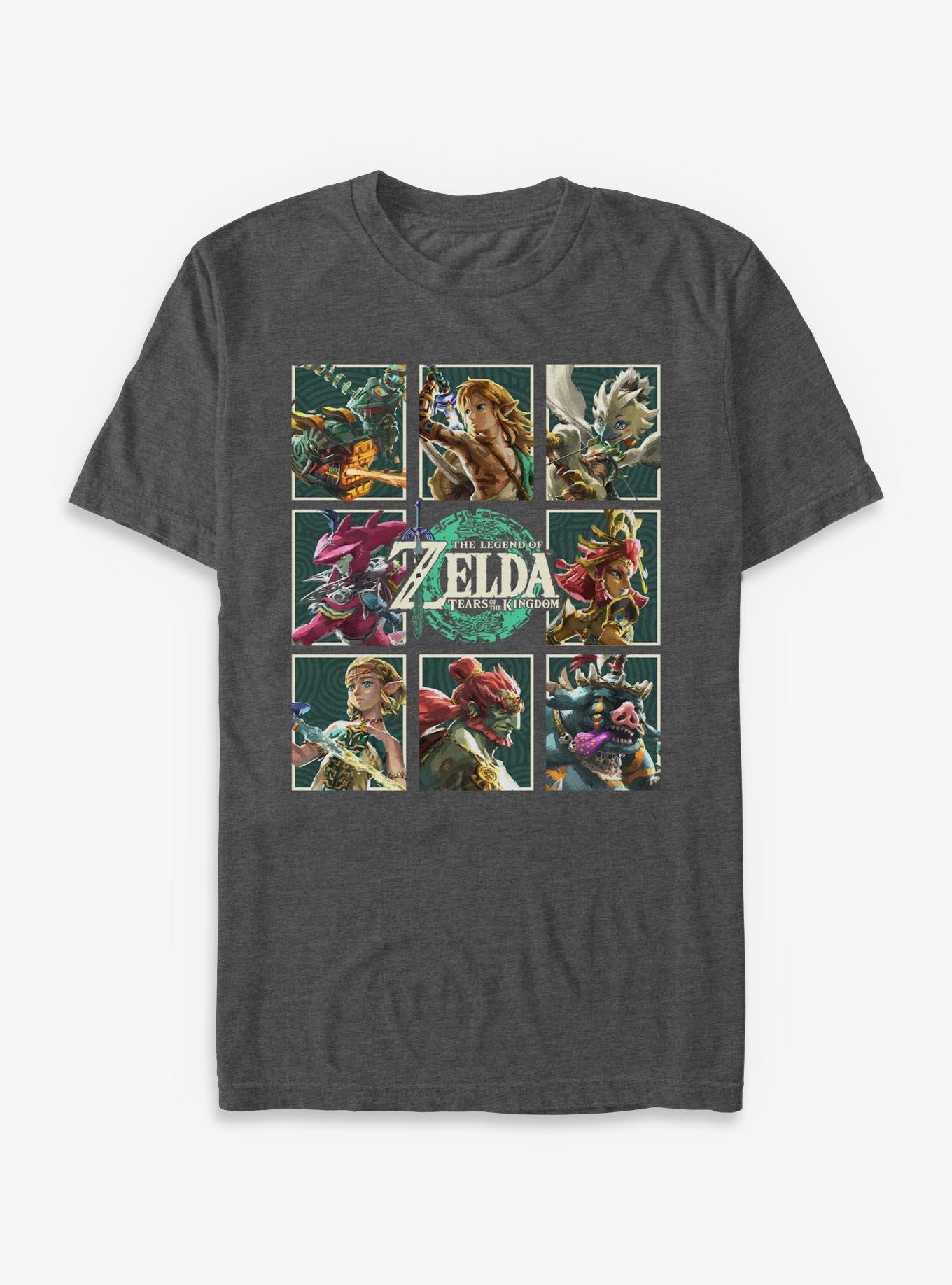 The Legend Of Zelda Tears Of The Kingdom Character Boxes T-Shirt, , hi-res