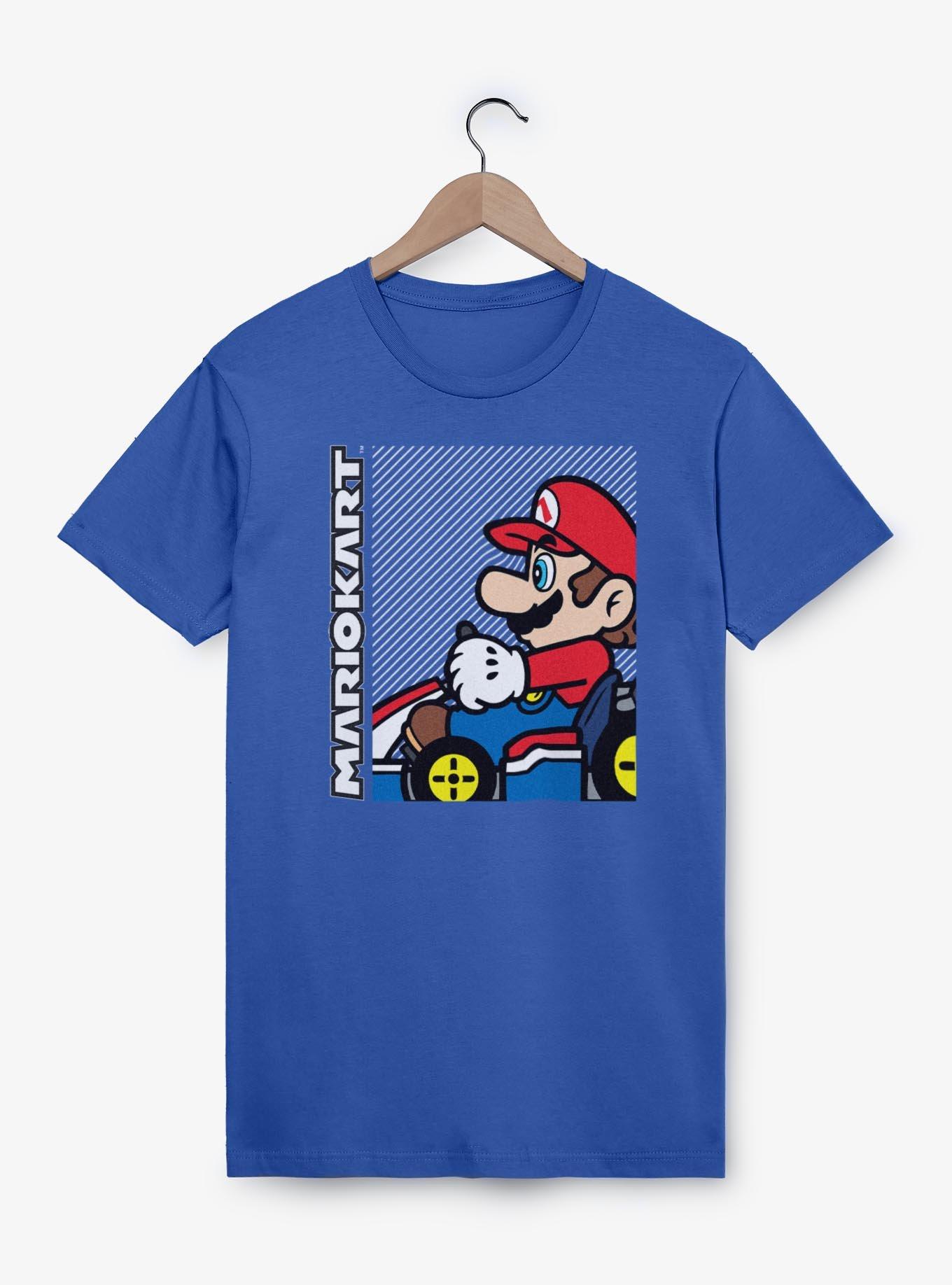 Nintendo Mario Kart Mario On Race Car T-Shirt, , hi-res