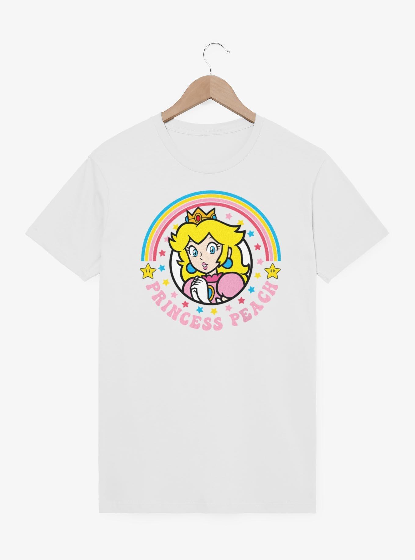 Nintendo Mario Colorful Princess Peach T-Shirt, , hi-res