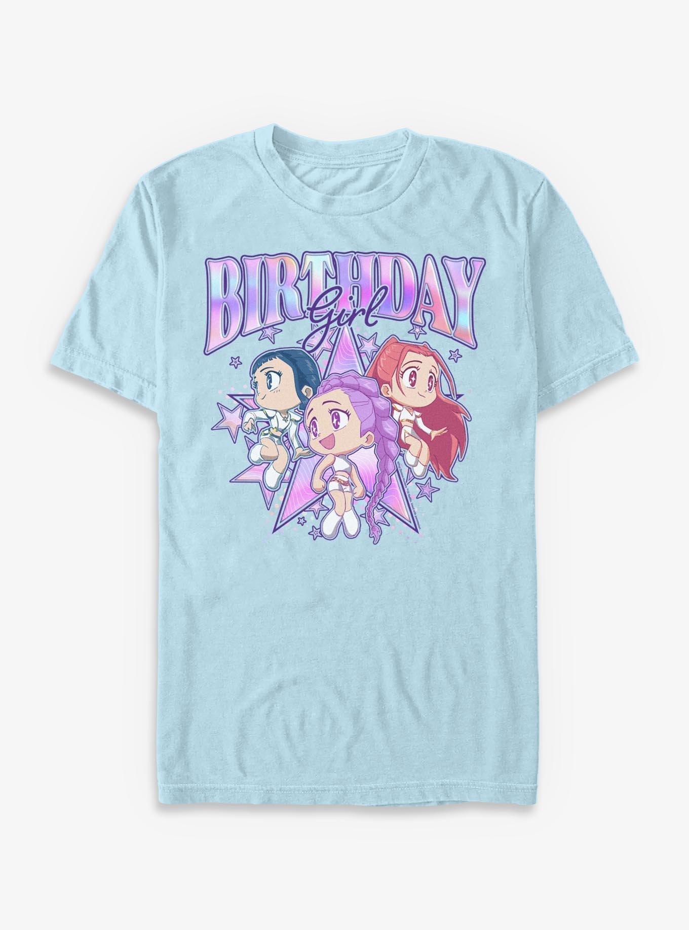 KPop Demon Hunters HUNTR/X Birthday Garment Dye T-Shirt, , hi-res