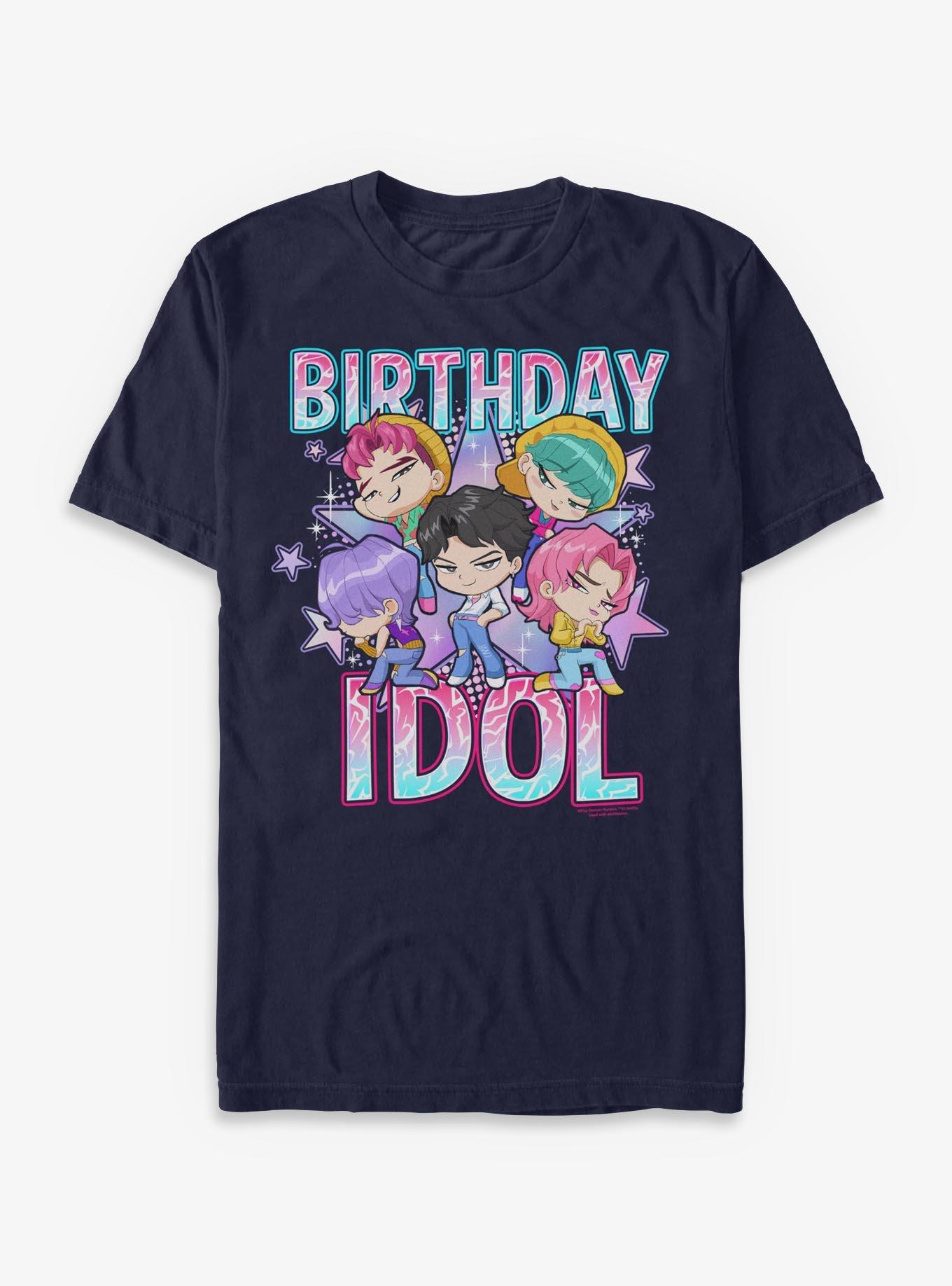 KPop Demon Hunters Saja Boys Birthday Idol T-Shirt, , hi-res