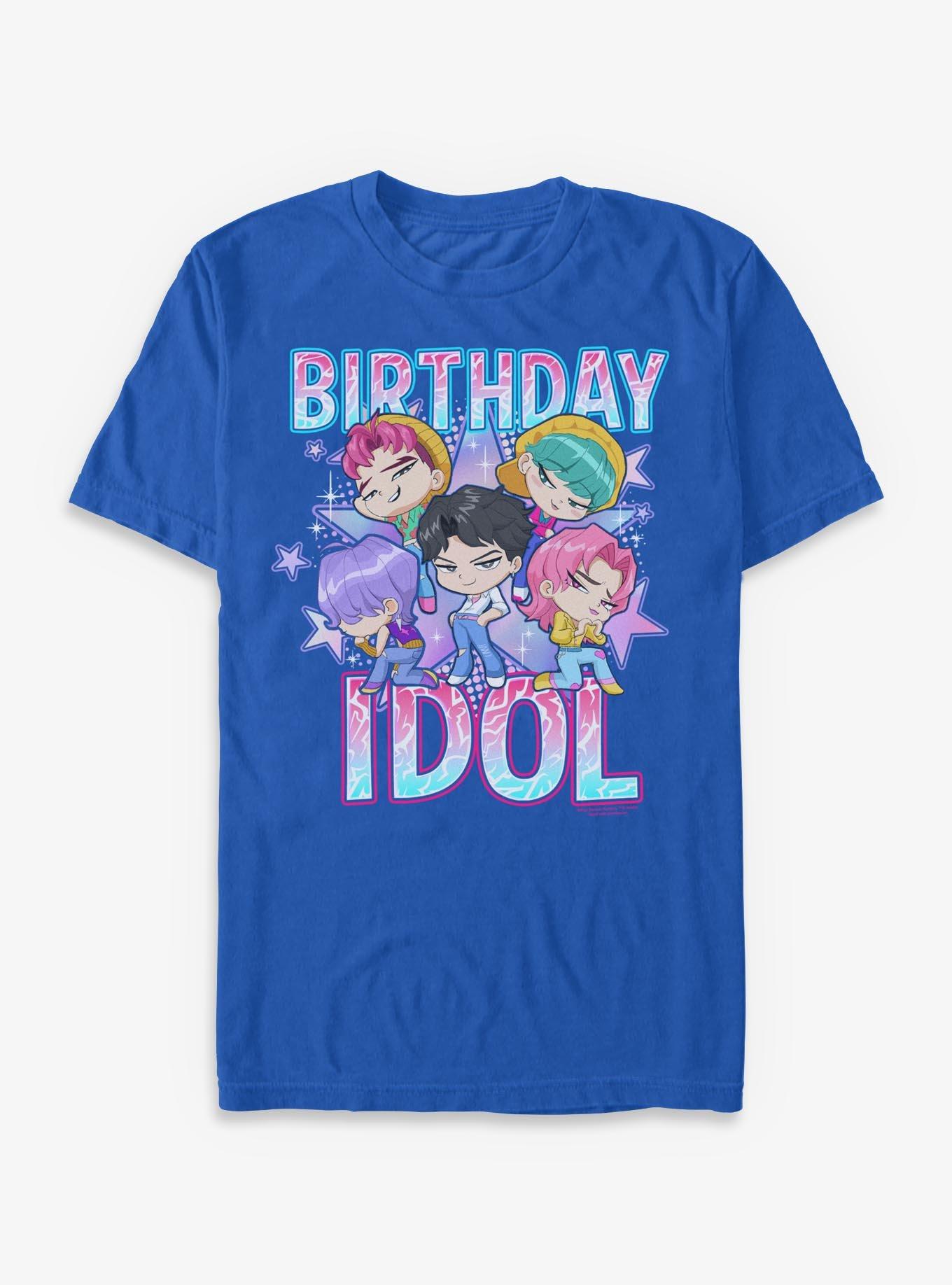 KPop Demon Hunters Saja Boys Birthday Idol T-Shirt, , hi-res