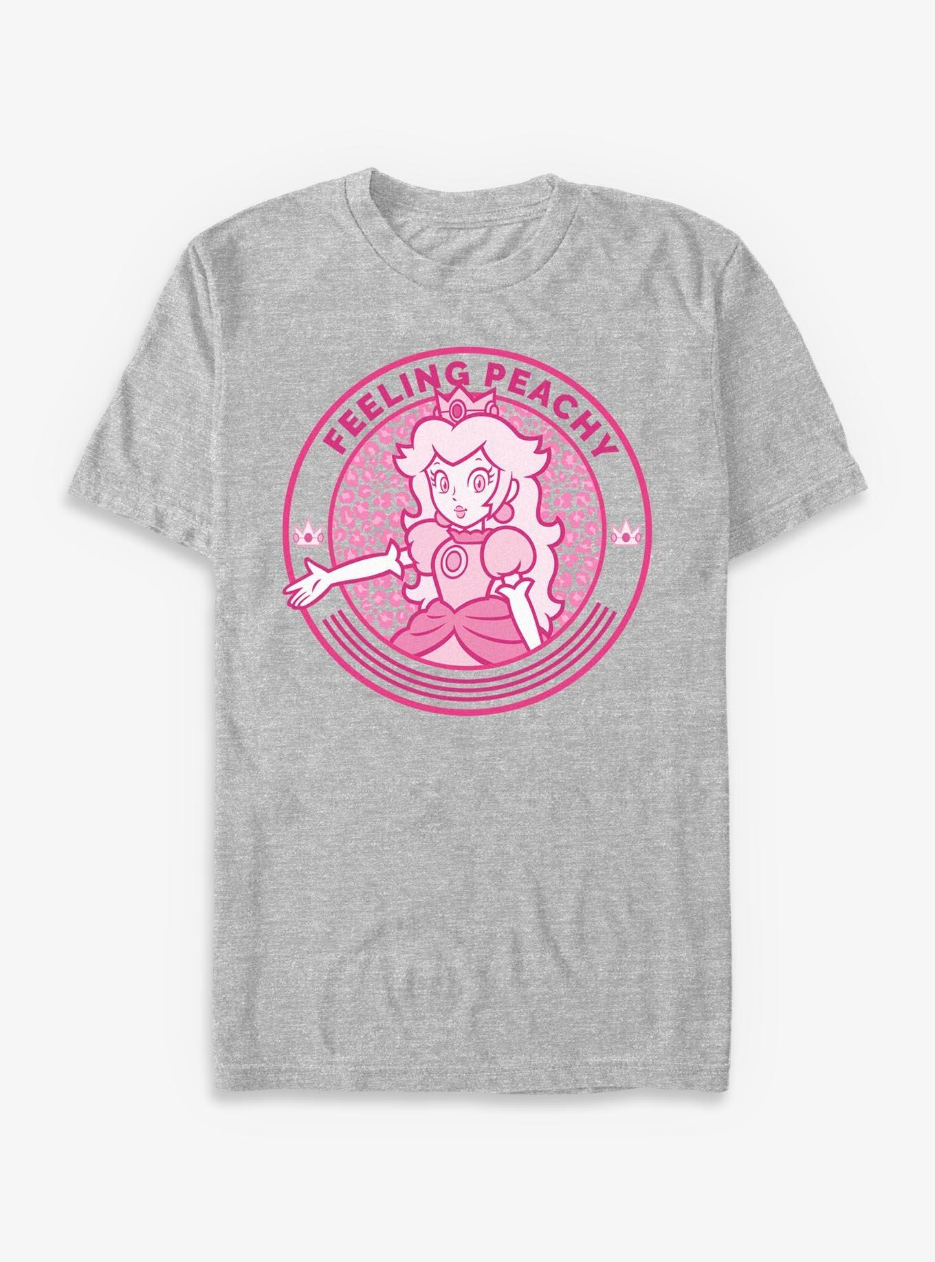 Nintendo Mario Feeling Peachy Cheetah T-Shirt, , hi-res