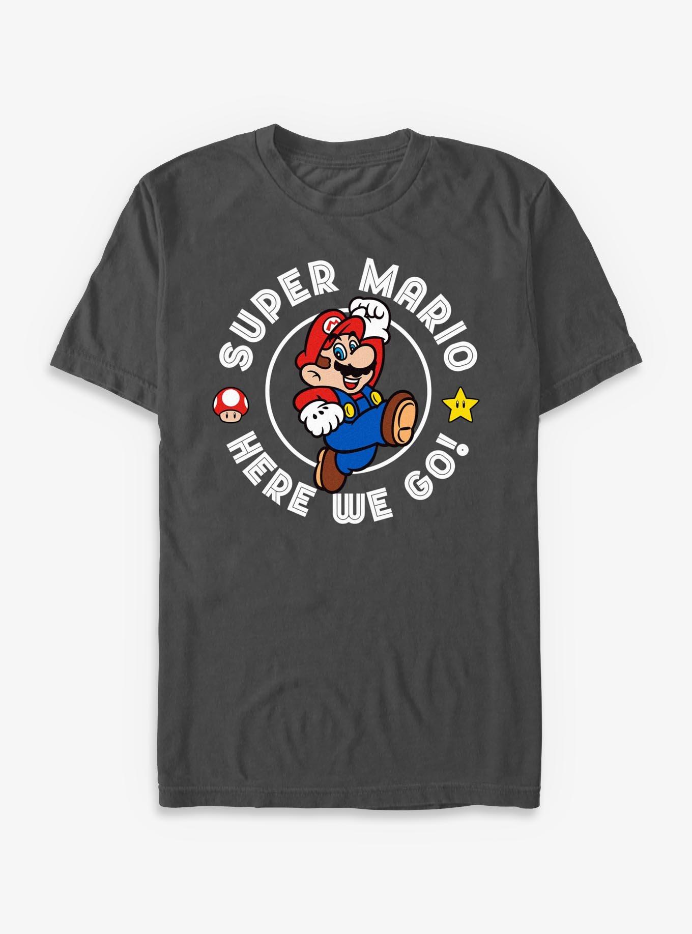Nintendo Super Mario Here We Go T-Shirt, , hi-res