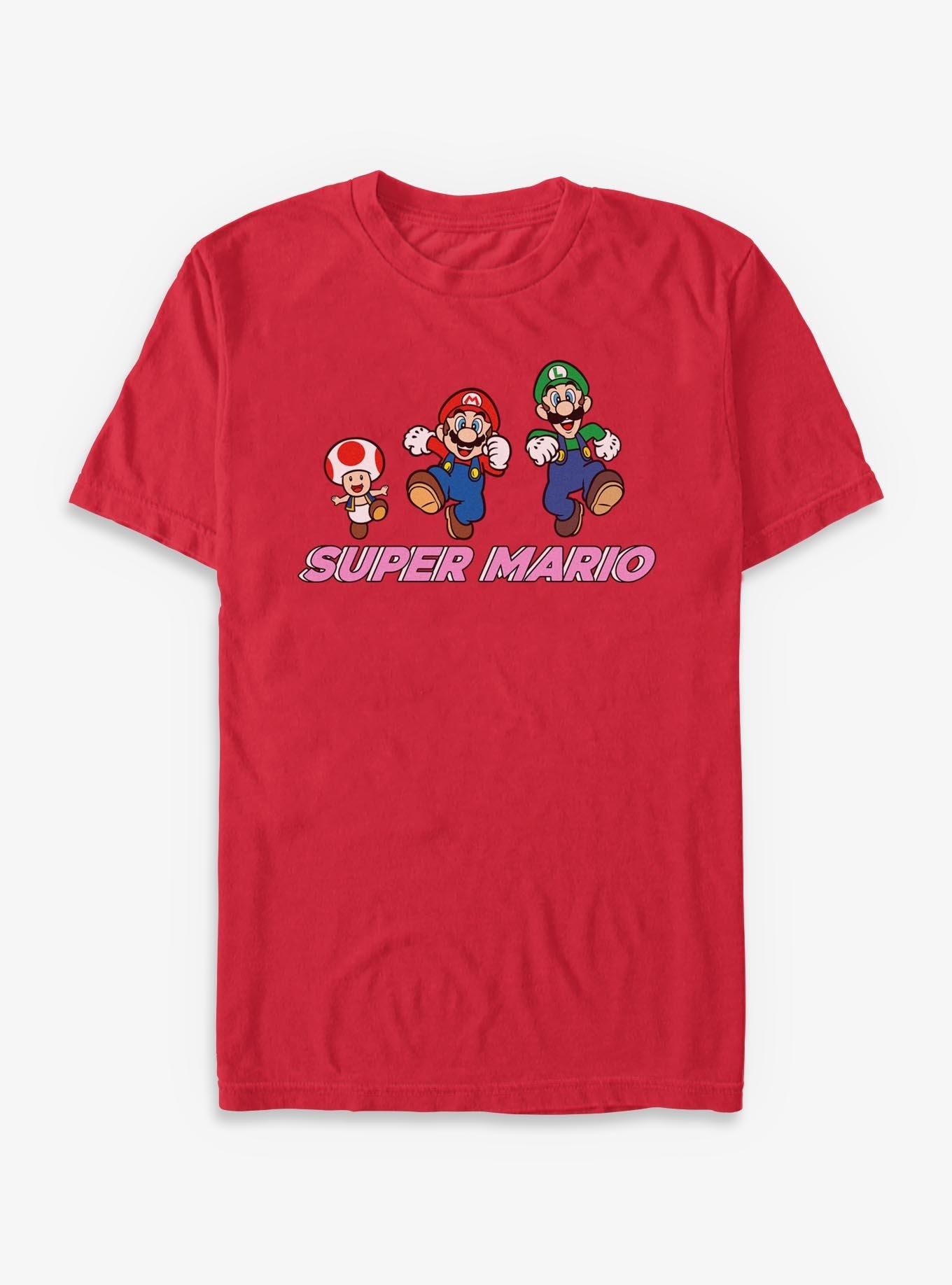 Nintendo Super Mario Group Walk T-Shirt, , hi-res