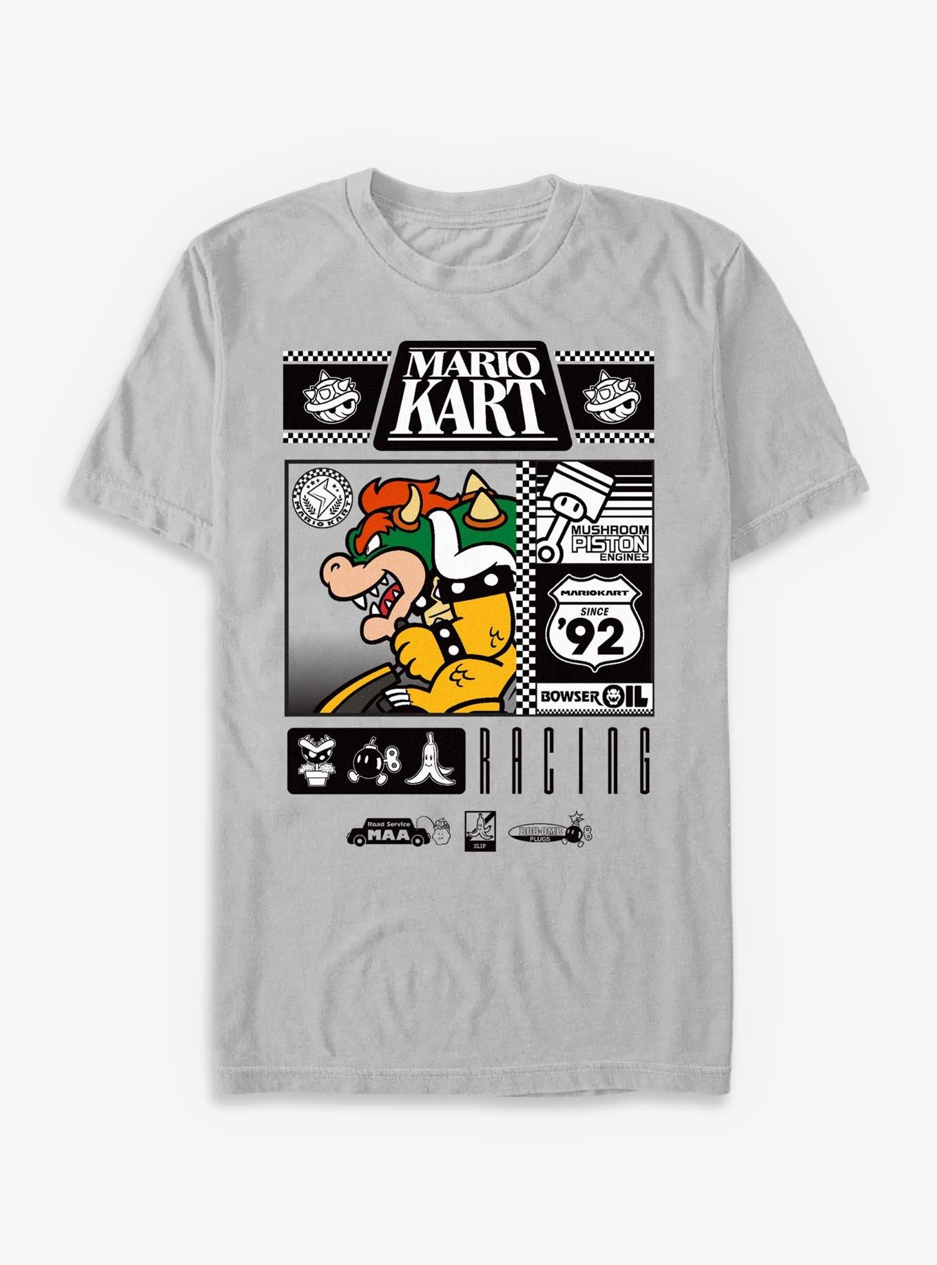 Nintendo Bowser Oil Racing T-Shirt, , hi-res