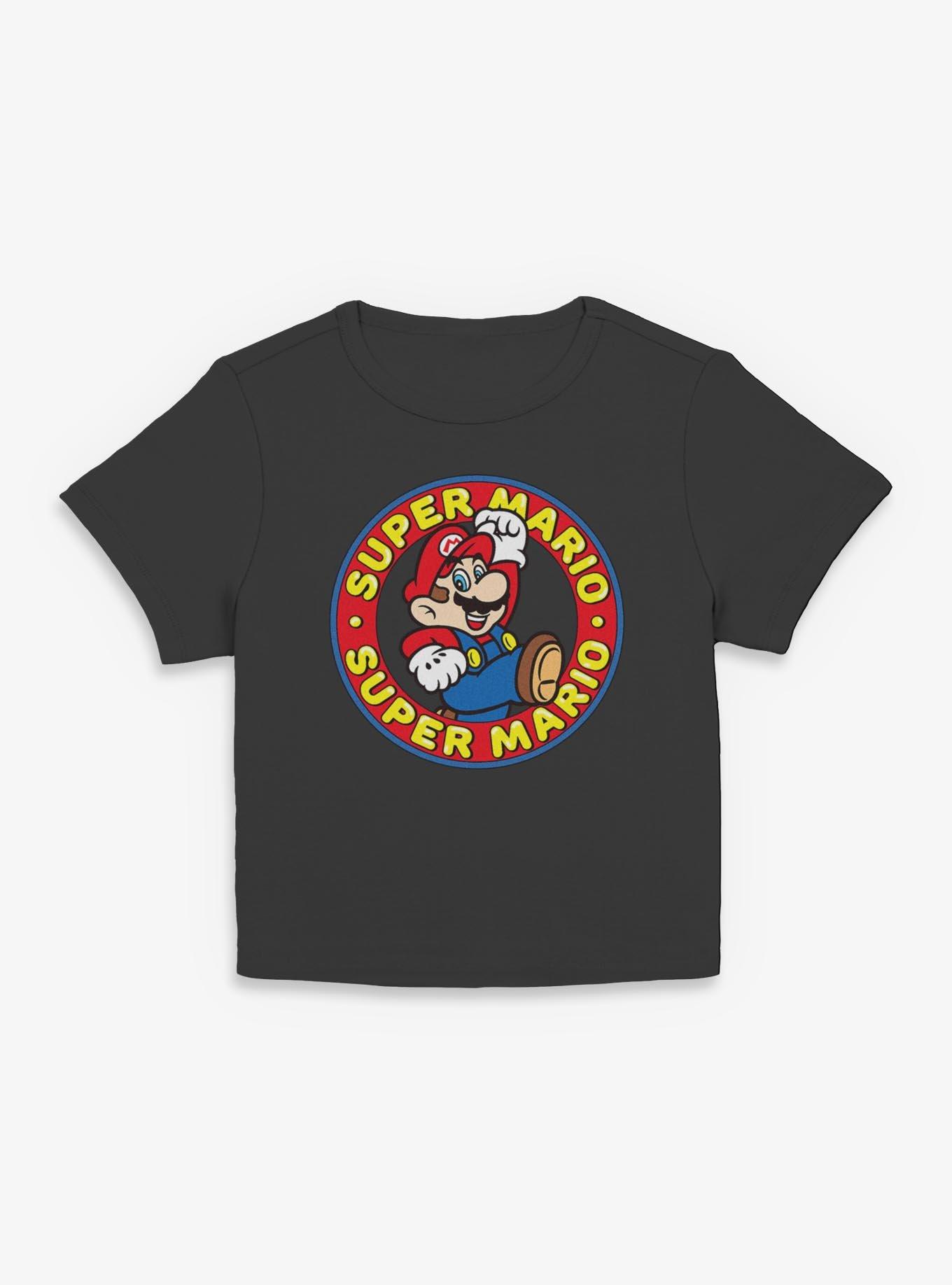 Nintendo Super Mario Circle Girls Baby T-Shirt