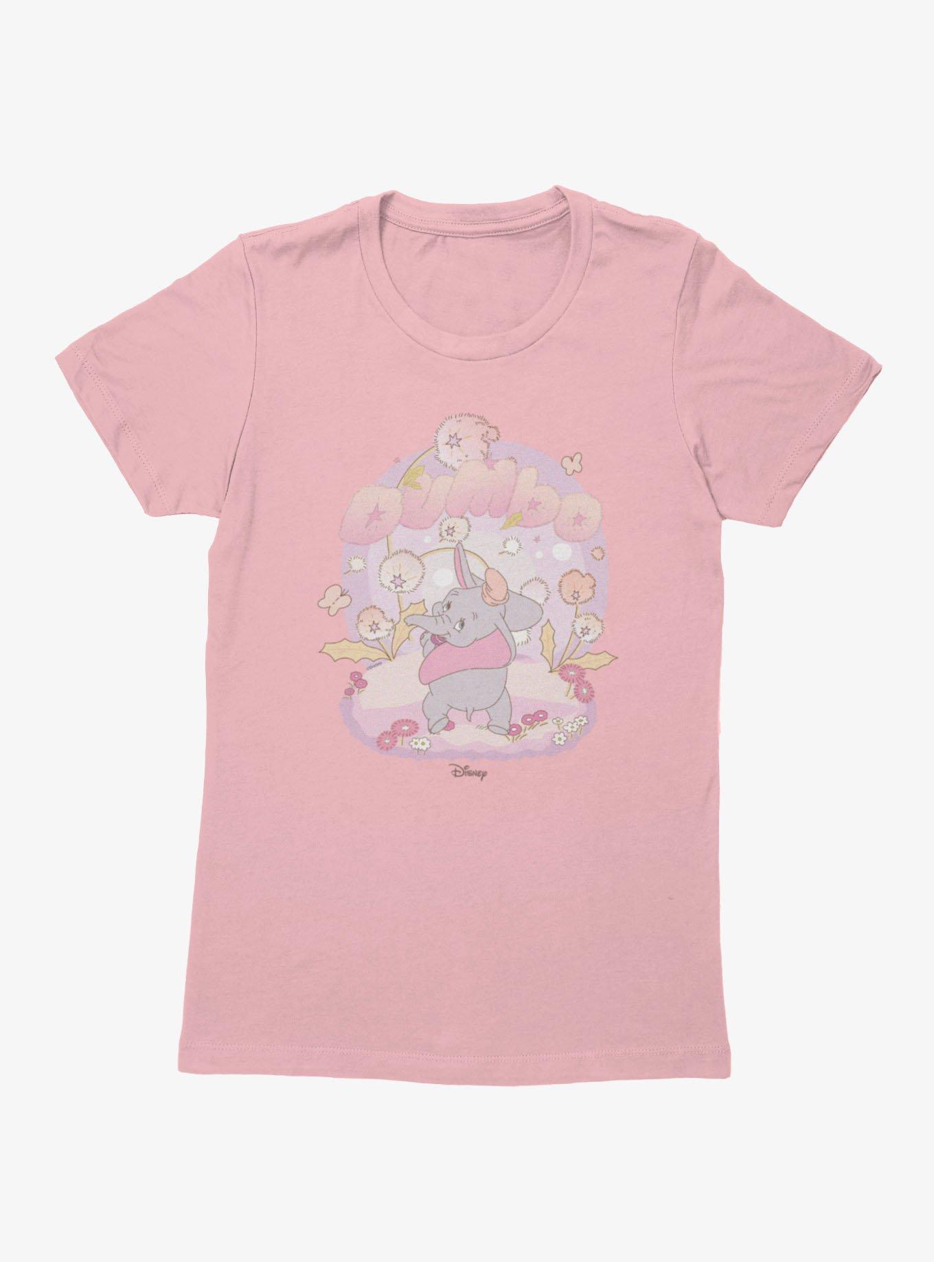 Disney Dumbo Fluffy Flowers Womens T-Shirt, , hi-res