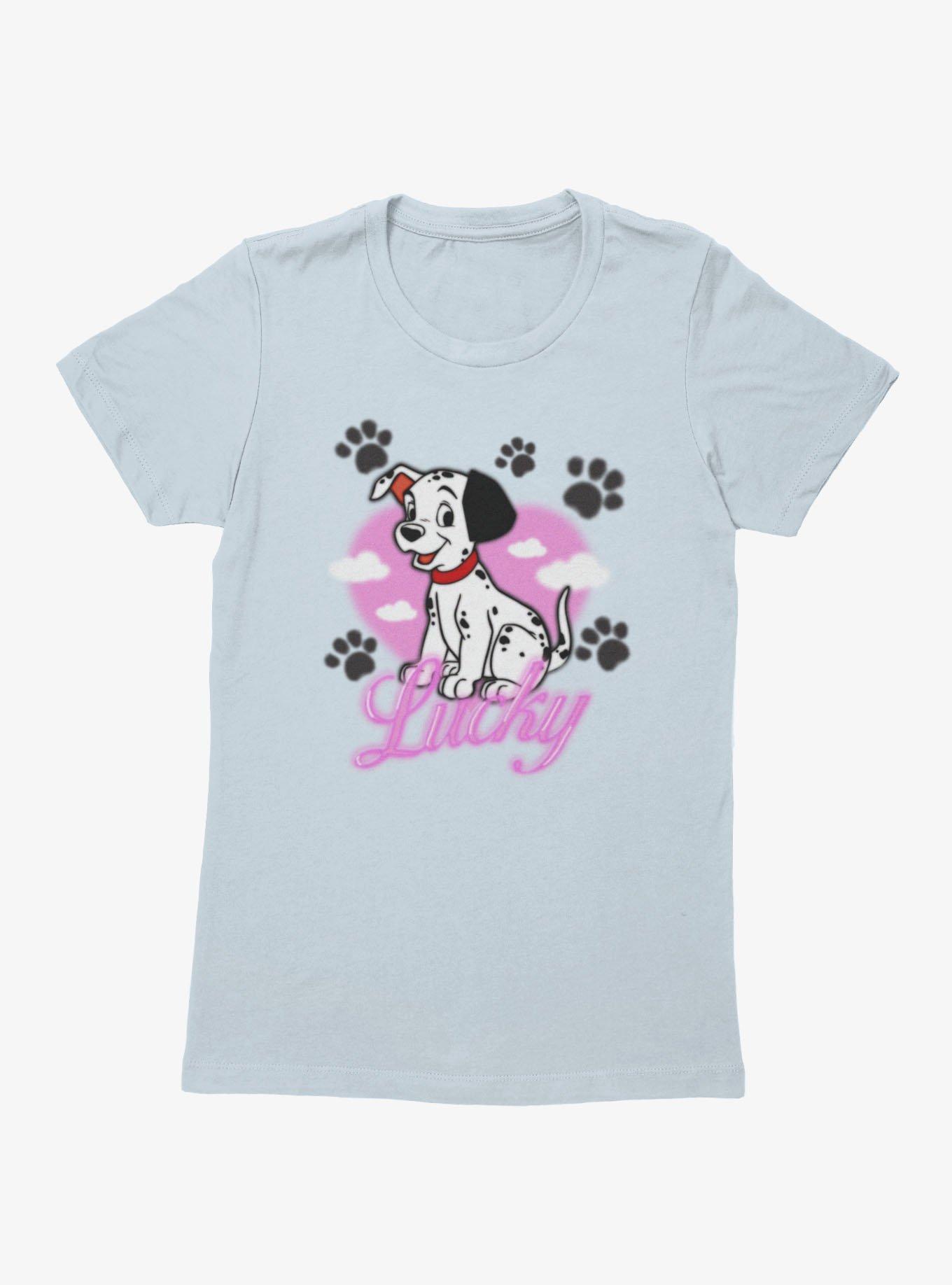 Disney 101 Dalmatians Lucky Love Spray Paint Womens T-Shirt, , hi-res