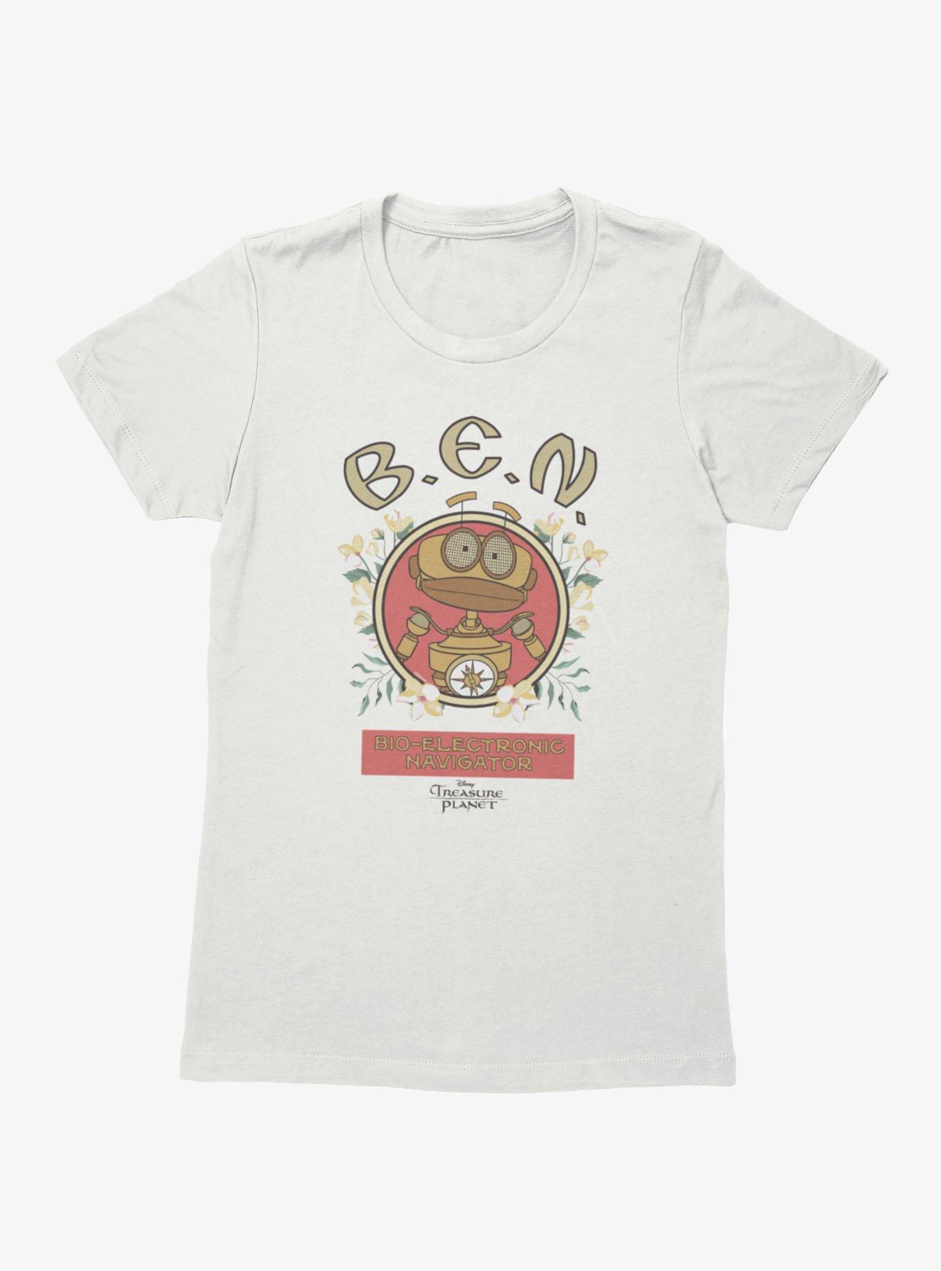 Disney Treasure Planet Ben Bio-Electric Navigator Womens T-Shirt