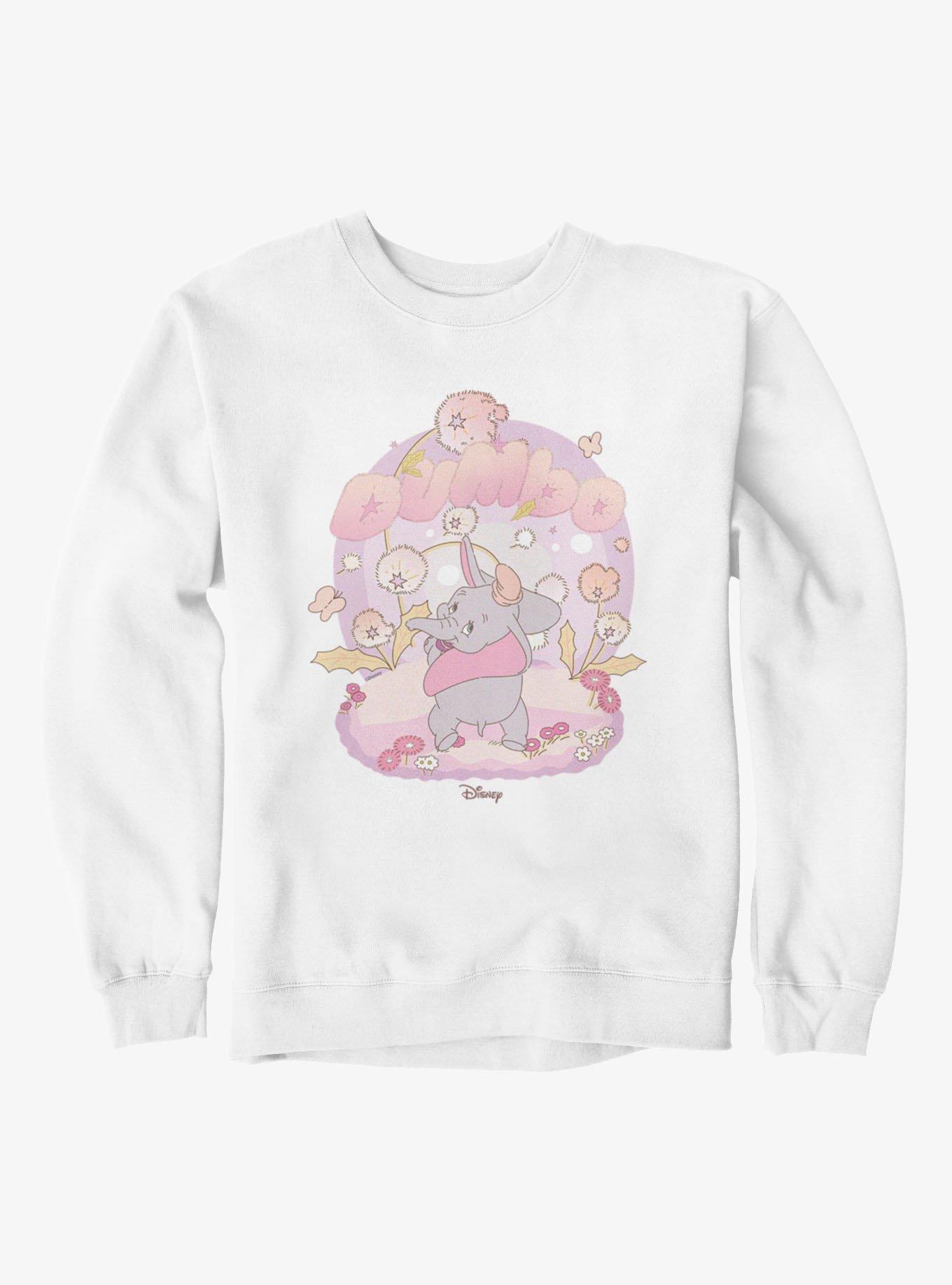 Disney Dumbo Fluffy Flowers Sweatshirt, , hi-res