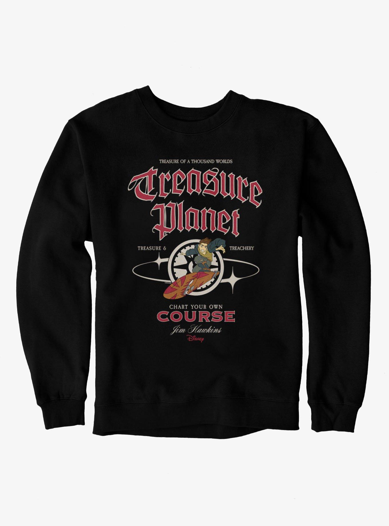 Disney Treasure Planet Chart Your Course Sweatshirt, , hi-res