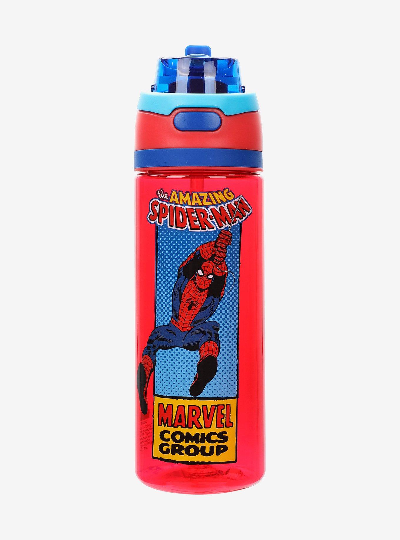 Marvel Spider-Man Red Water Bottle, , hi-res