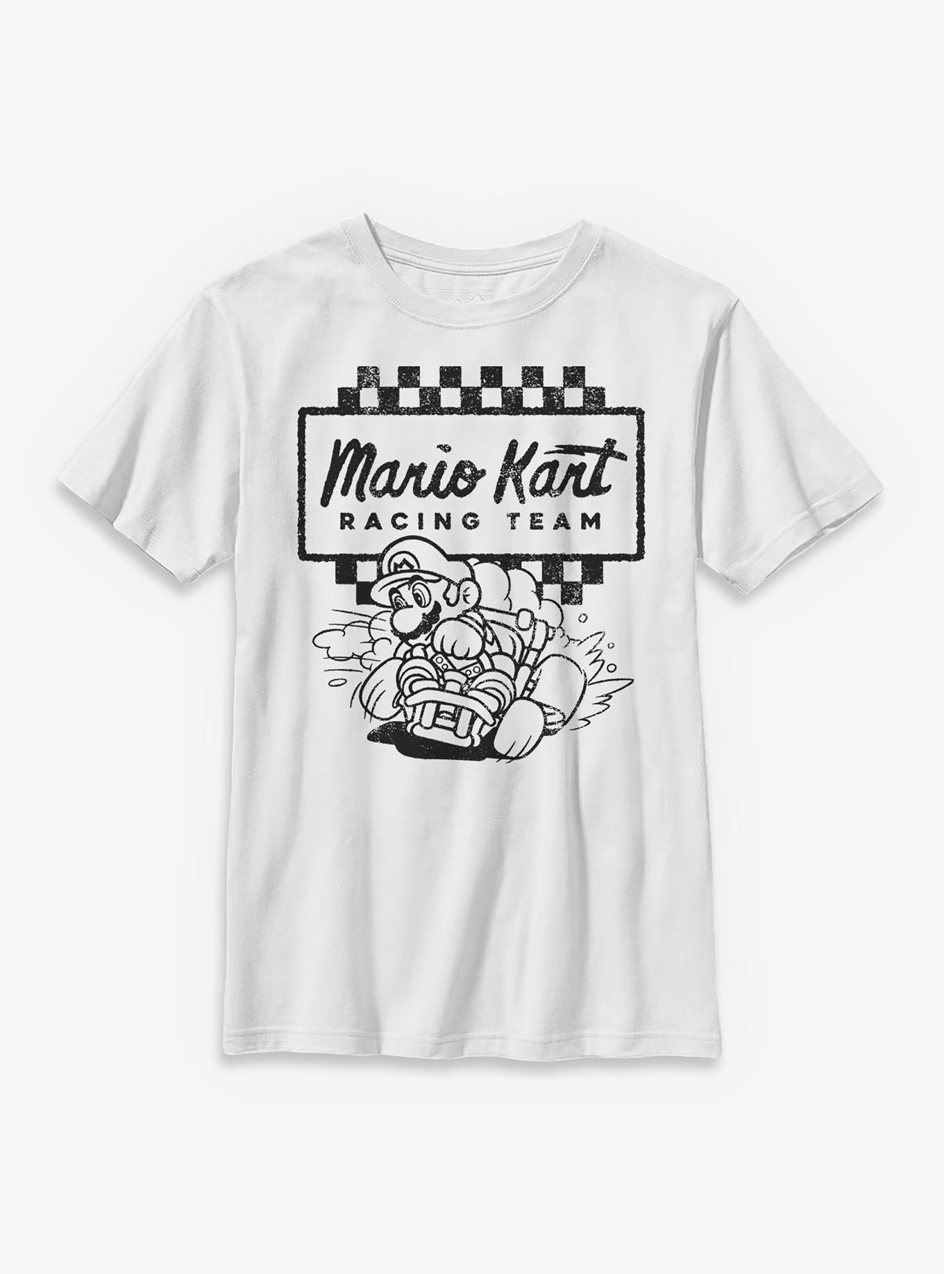 Nintendo Mario Kart Racing Team Youth T-Shirt, , hi-res